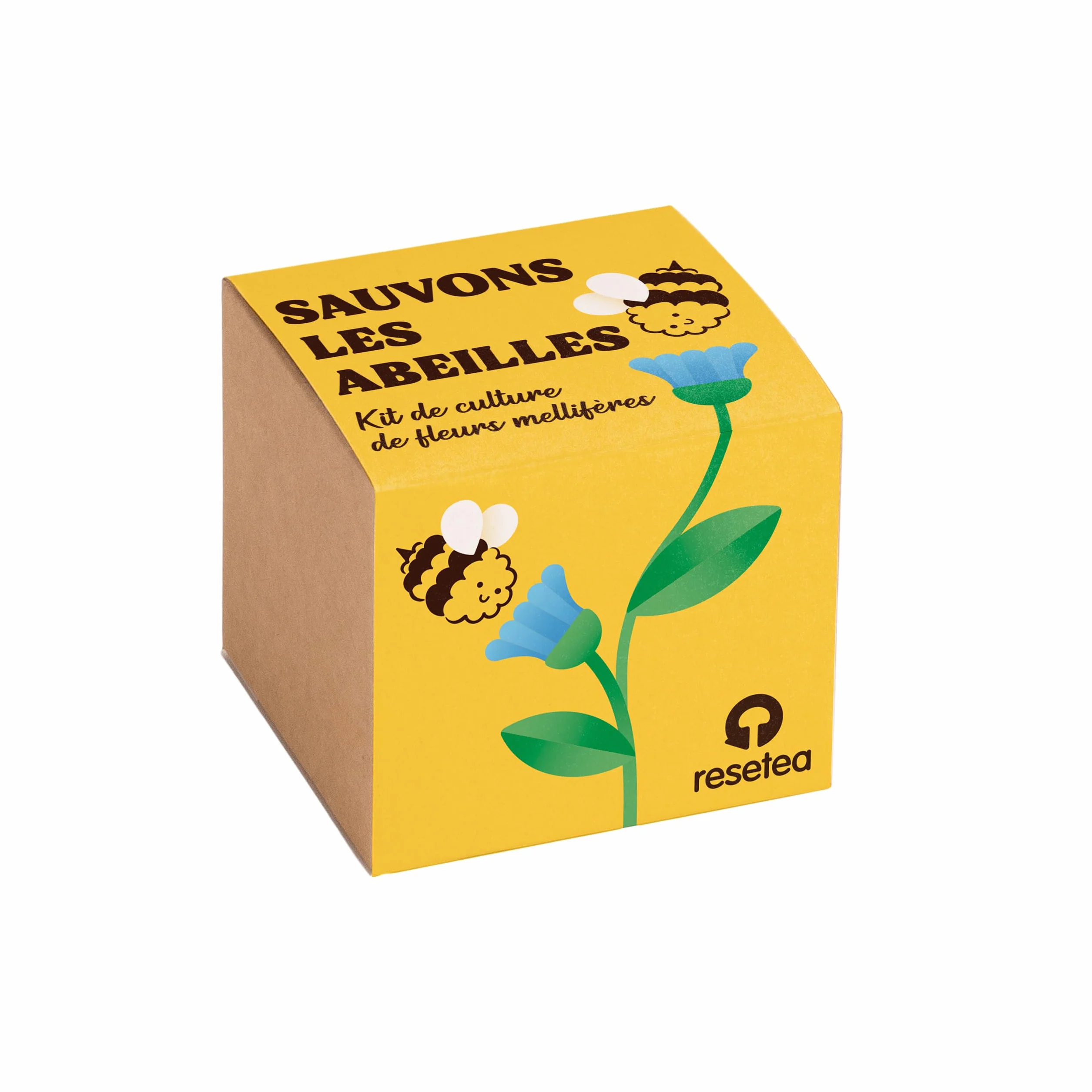 Sauvons les Abeilles Kit de Culture de Fleurs Mellifères Bombe de Graines pour Pollinisateurs