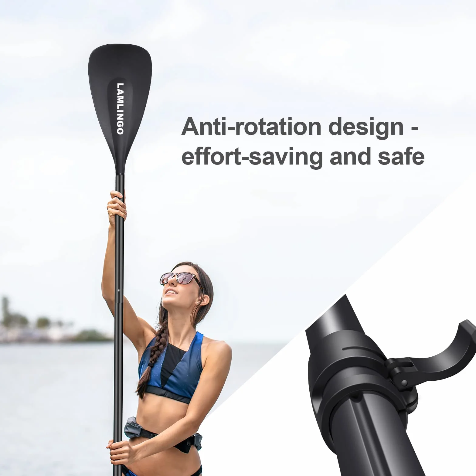 Rolimate Max 200 KG Stand Up Paddle Board Gonflable Adulte, Sup Planche en PVC Construction Ultra Robuste, Kit Pagaie, Pompe à Double Action, Sac à Dos Boîte réparation