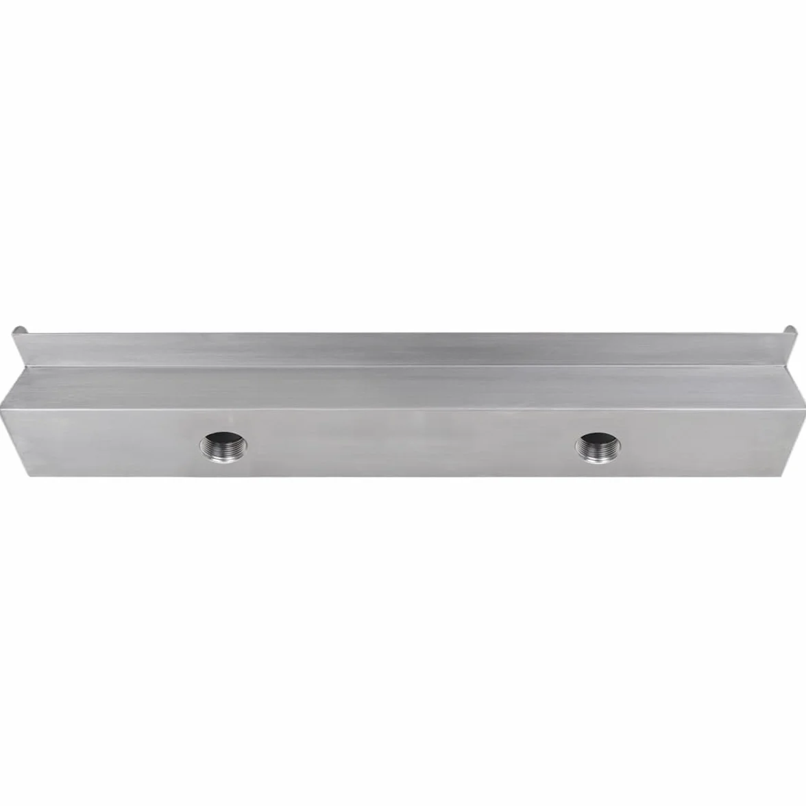 Lame d eau rectangulaire pour piscine Acier inoxydable 90 cm