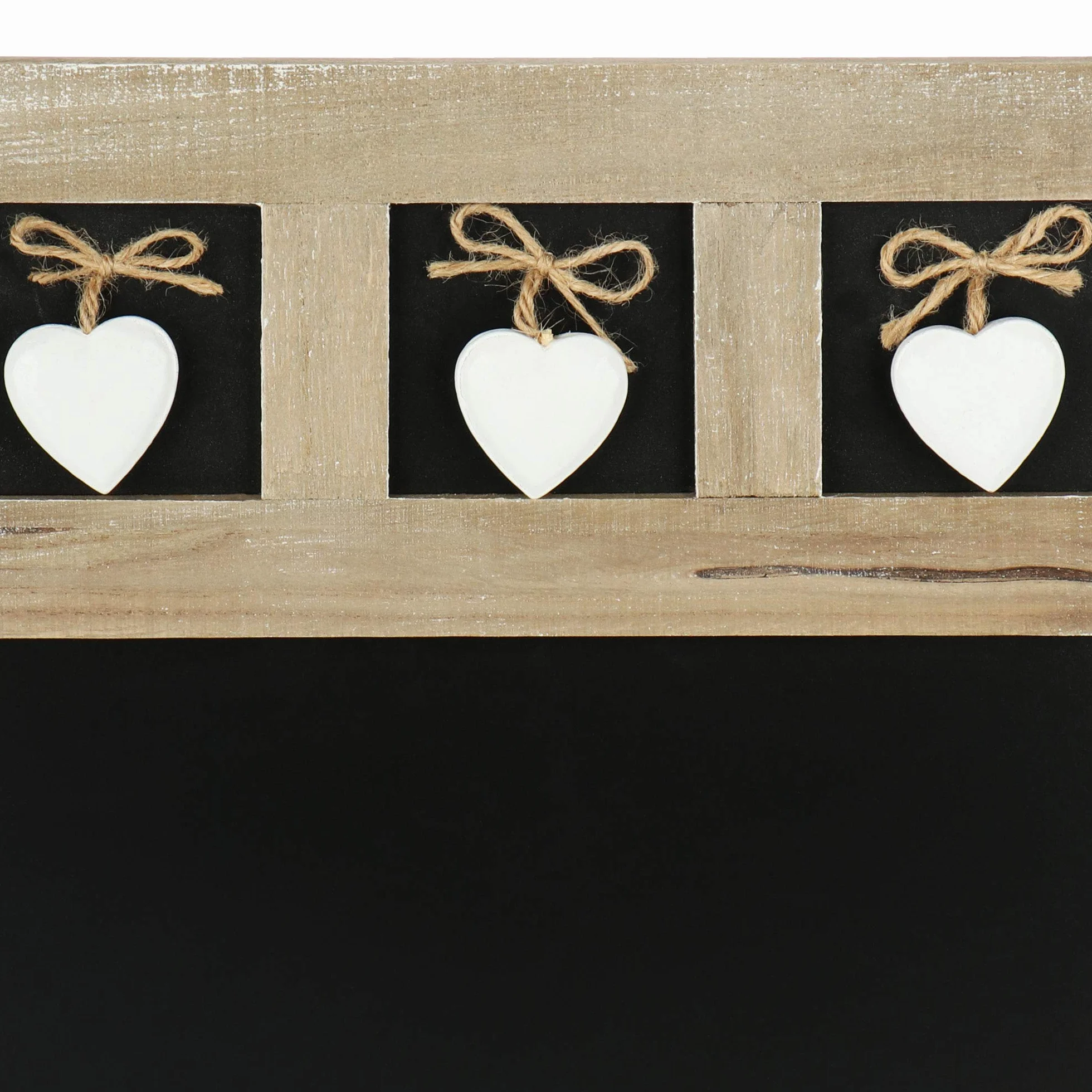 COM-FOUR® Tableau mémo 40 x 30 cm - tableau à craie à suspendre décoratif
