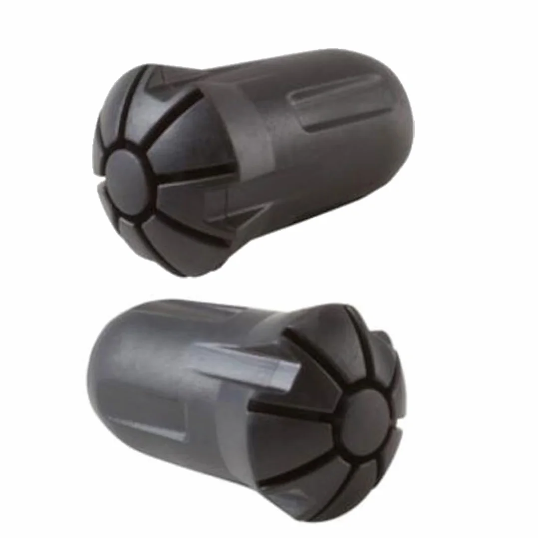 Mckinley Migra Rubber Tip I Accessoires de rechange bâtons de trekking Poids 22 g Unisexe Noir MC423610_050