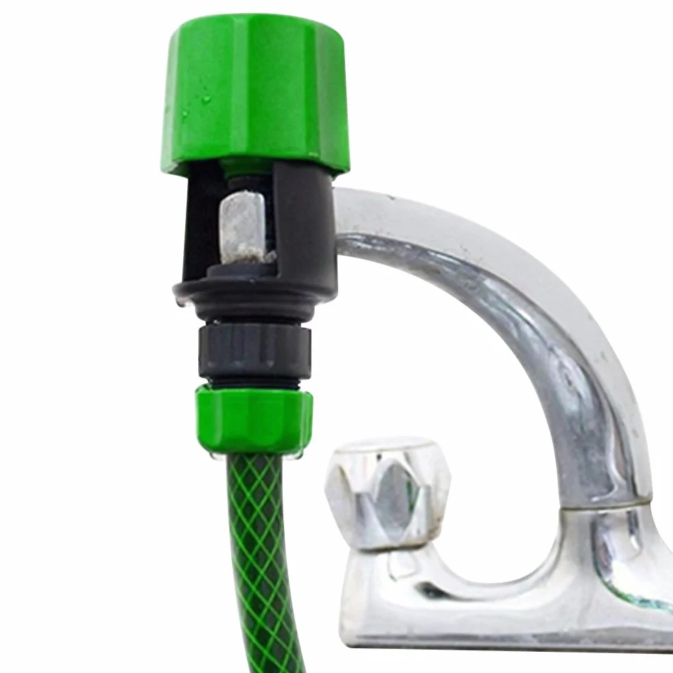 ECYC Adaptateur Connecteur Tuyau Arrosage Jardin Plastique ABS Vert