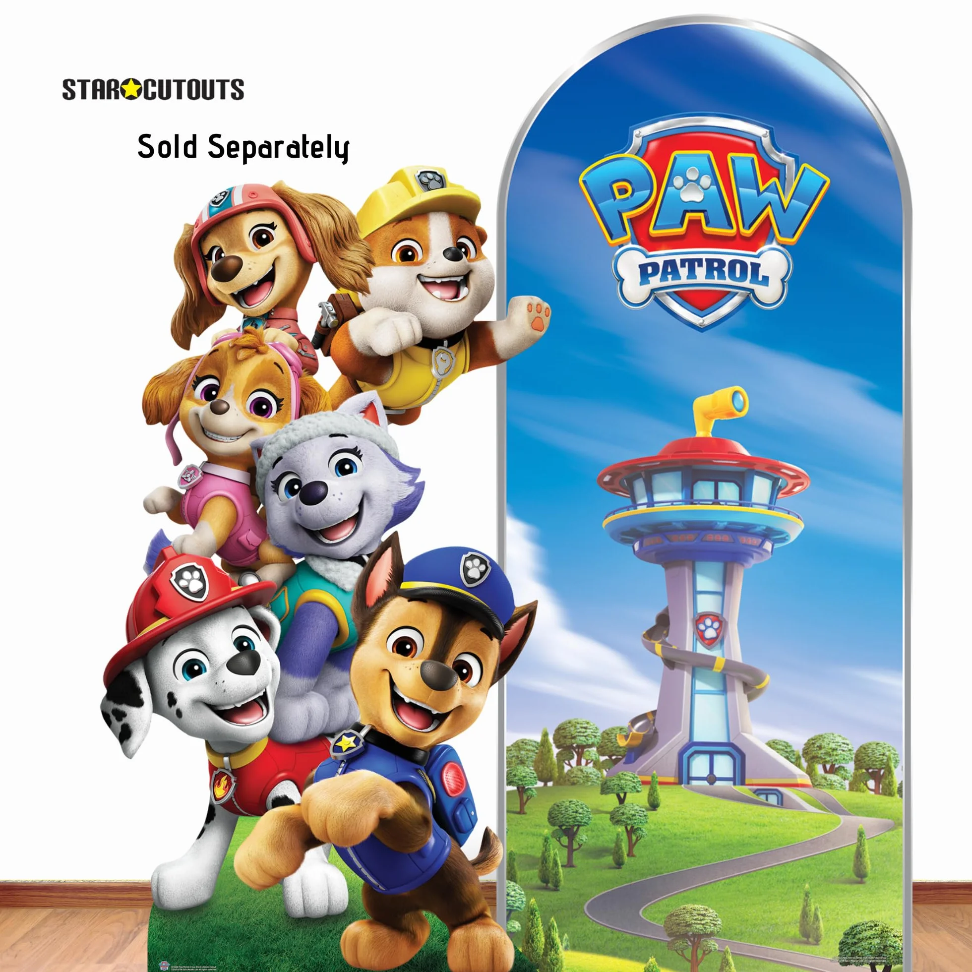 Carton découpé Star Cutouts SC4602 Paw Patrol Group Shot 164 cm