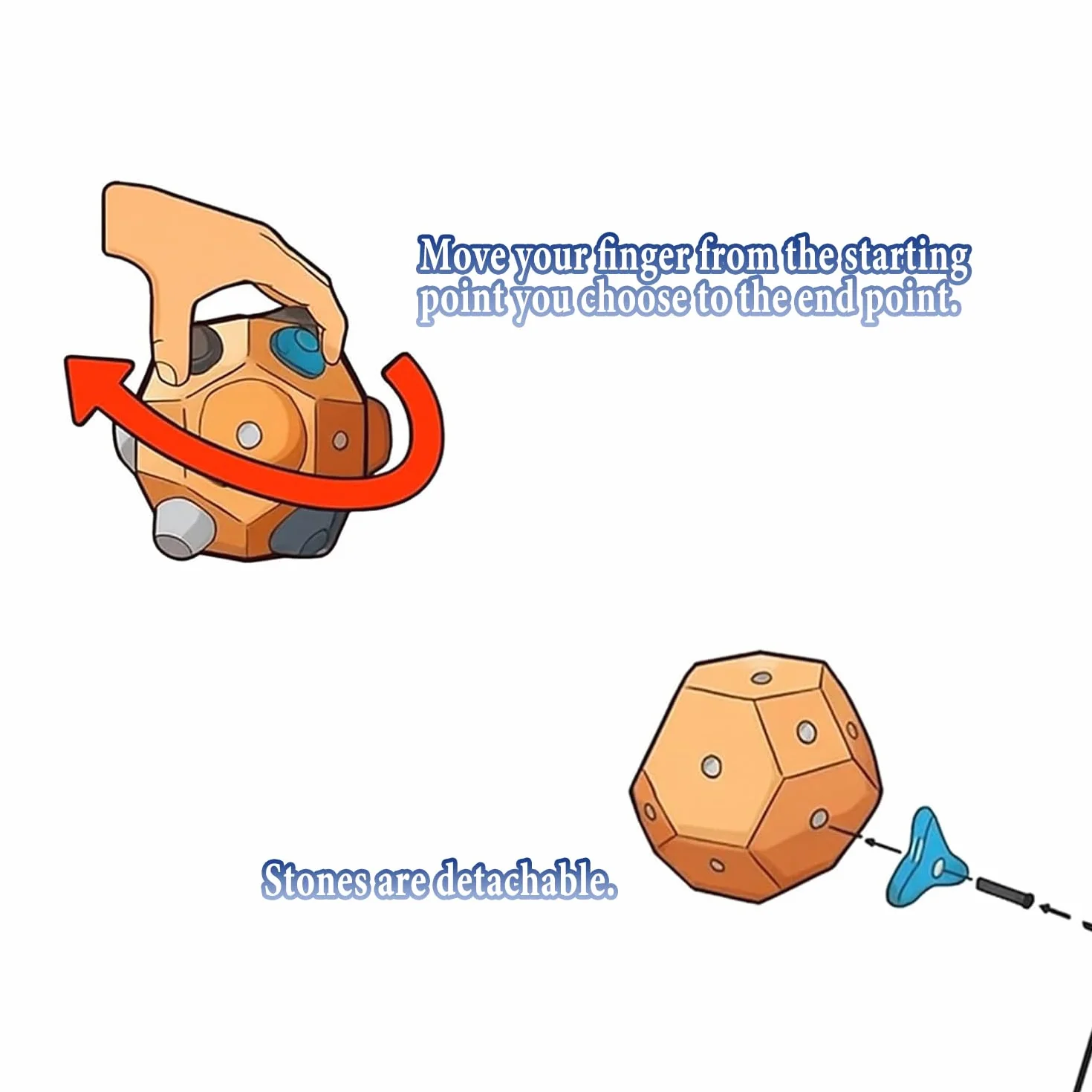 STOAT®Boulder Block Jouet DIY Grimpeur, Entraînement Mains Débutants, Renforceur Doigts, Outil Boulder, Idéal Débutants/Pros, Cadeau