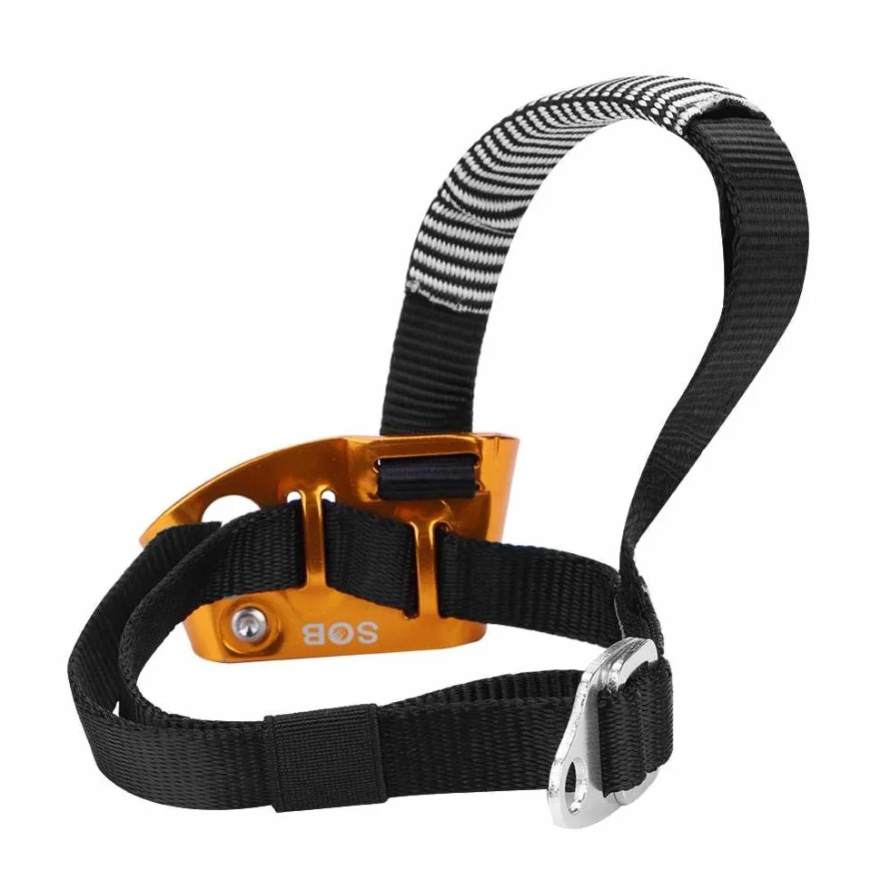Tbest Pied Ascenender, Pied Droit/Gauche Ascenender Riser pour l'escalade de Roche équipement d'alpinisme pour l'alpinisme, Escalade, Sauvetage Incendie, ou la Protection de l'ingénierie