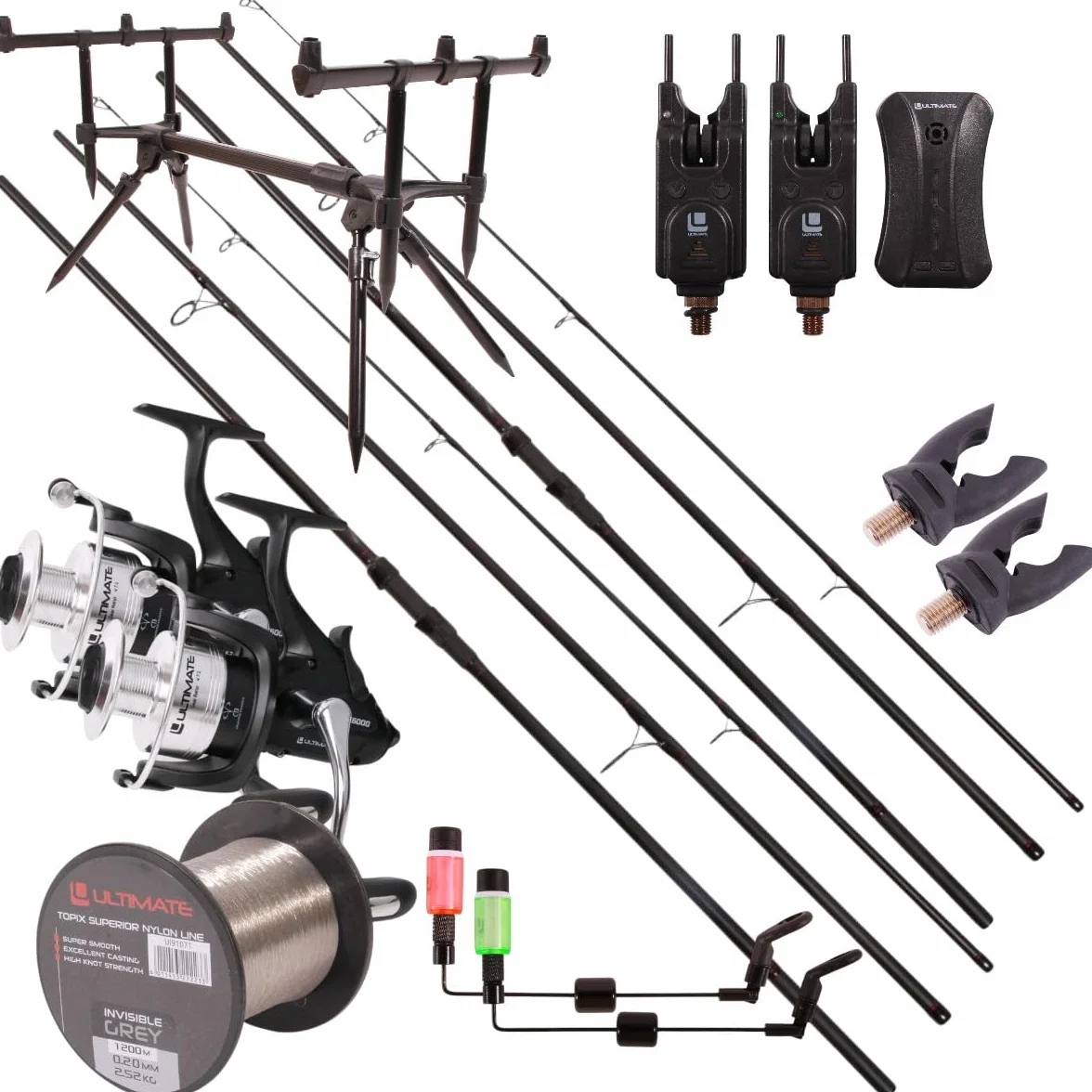 Ultimate Dynamic Adventure Carp Set - Ensemble Carpe