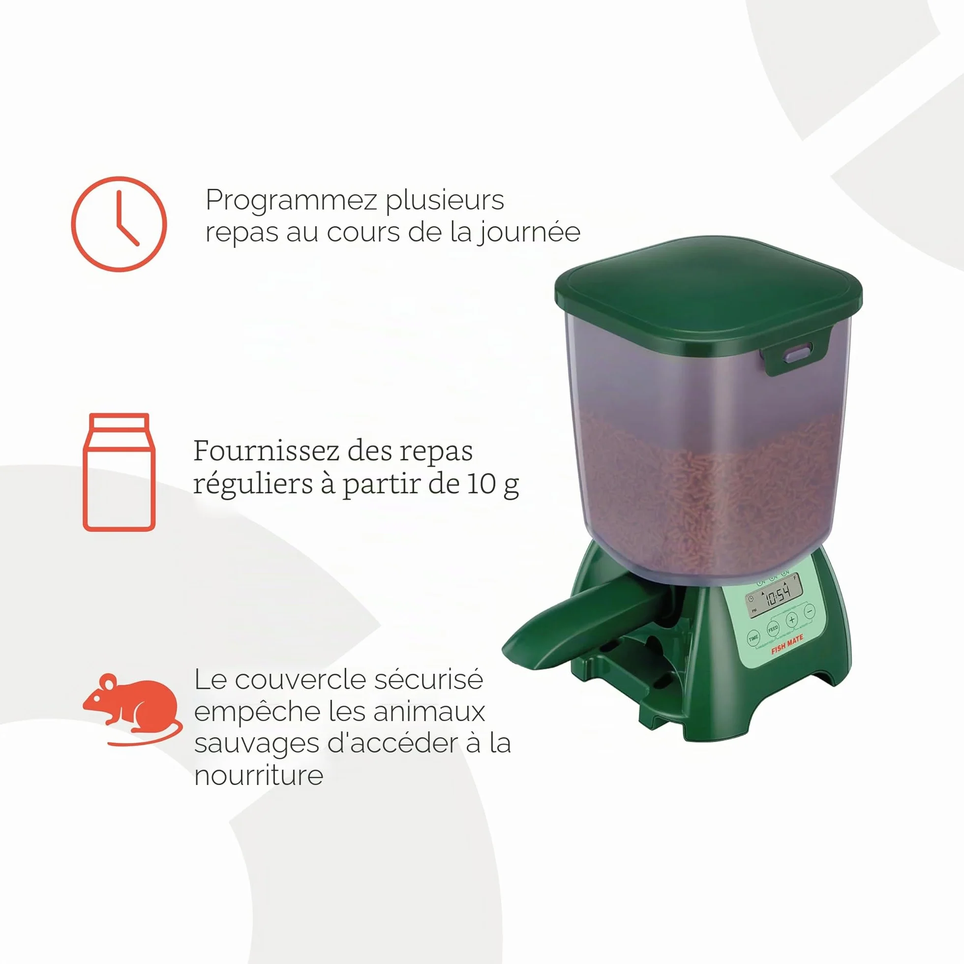 Fish Mate P7000 Automatique pour Poissons D'étang 7 litres