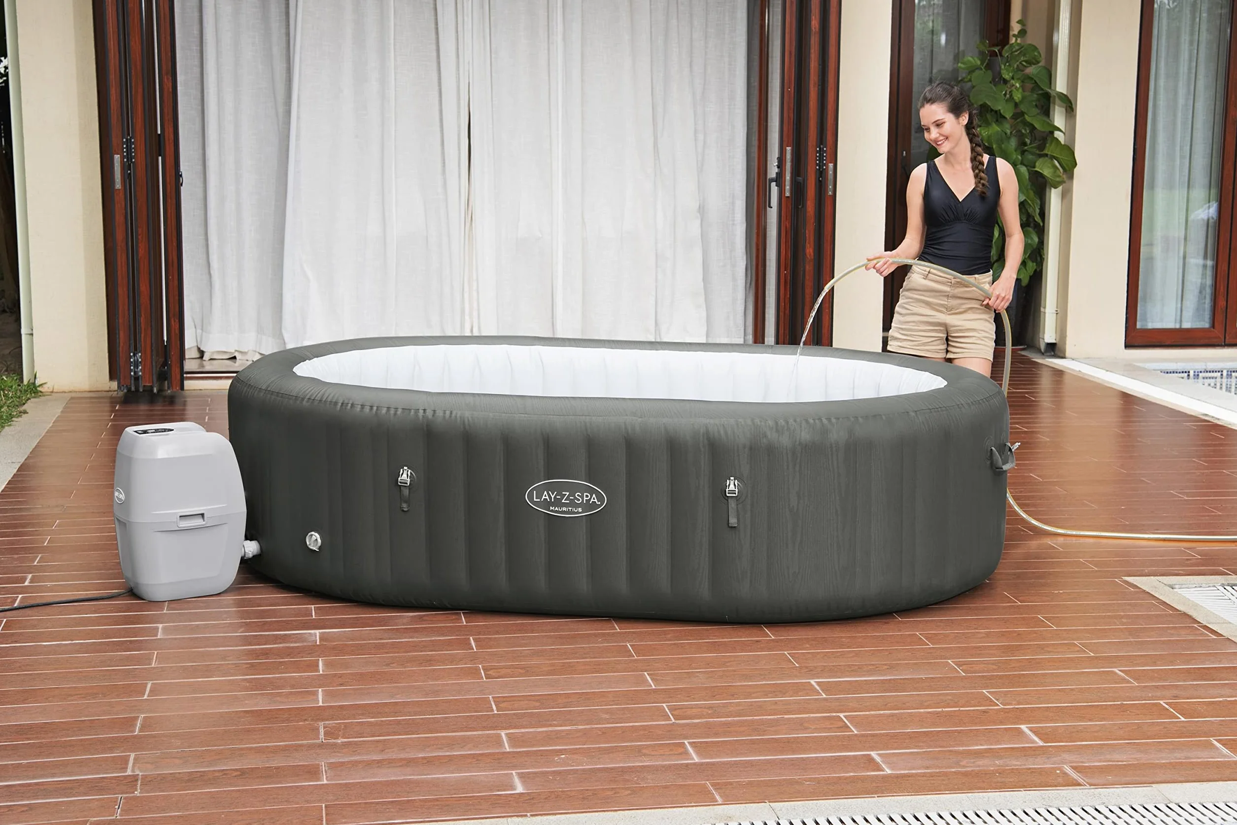 Bestway Lay-Z-Spa Mauritius Airjet 270 x 180 x 71 cm 5-7 Personnes