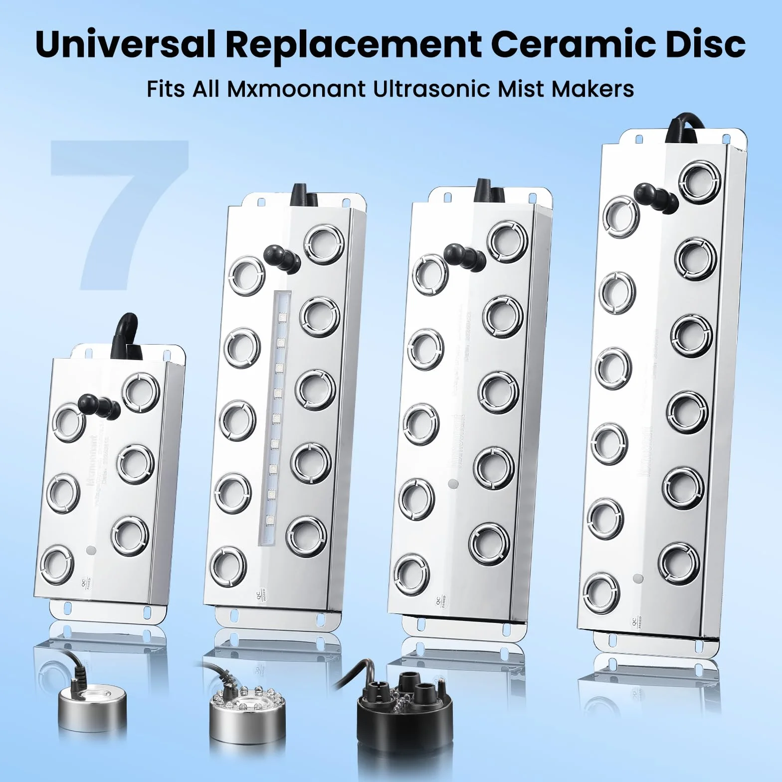 Mxmoonant 10 pièces disques transducteurs 20mm brumisateur à ultrasons Protection en Caoutchouc