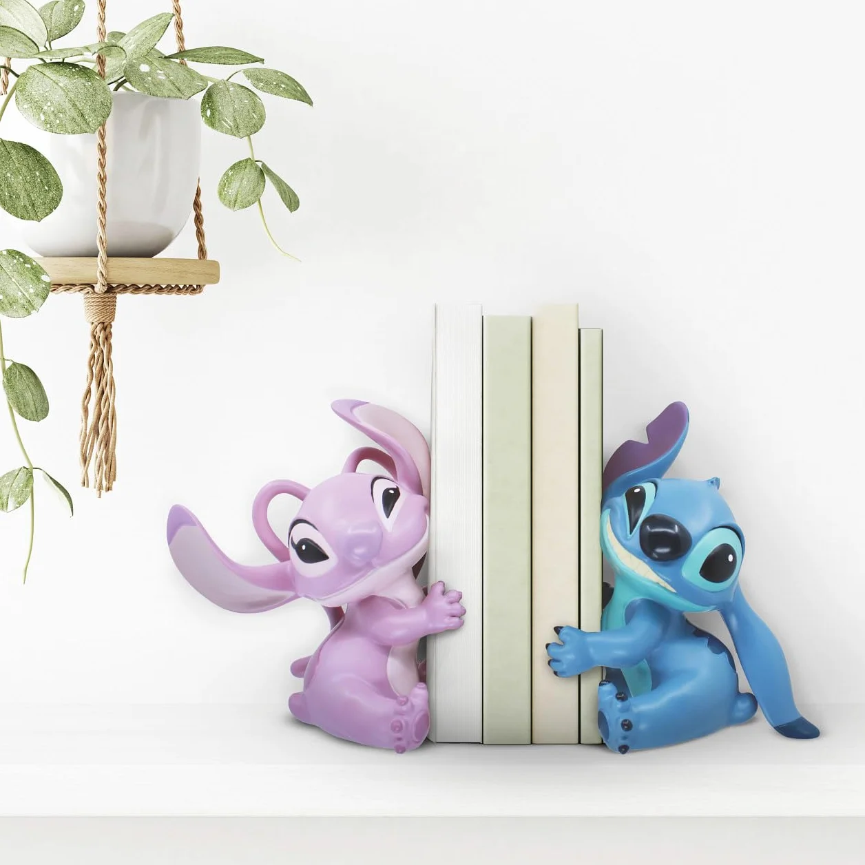 Disney Showcase Collection Stitch et Ange Serre-Livres