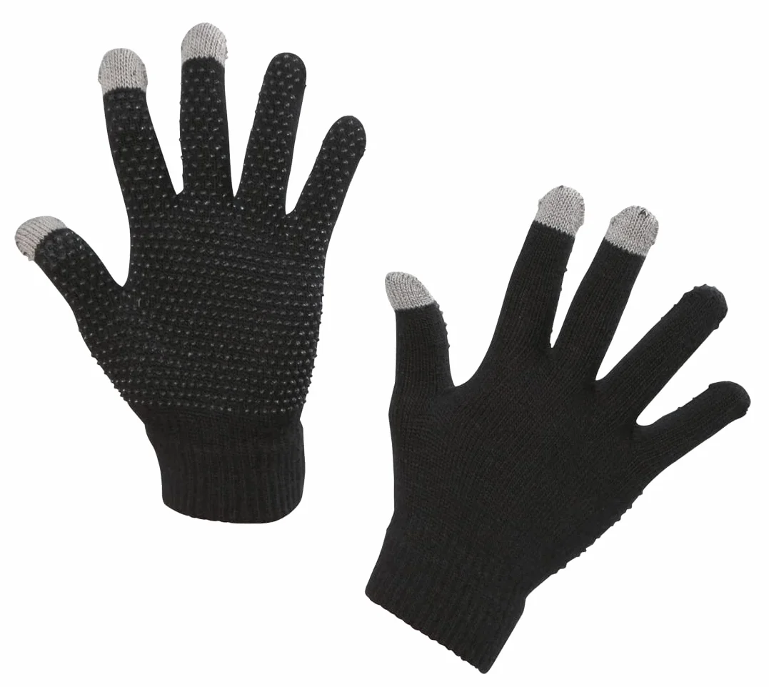 Kerbl MagicTouch Gants d'équitation Noir