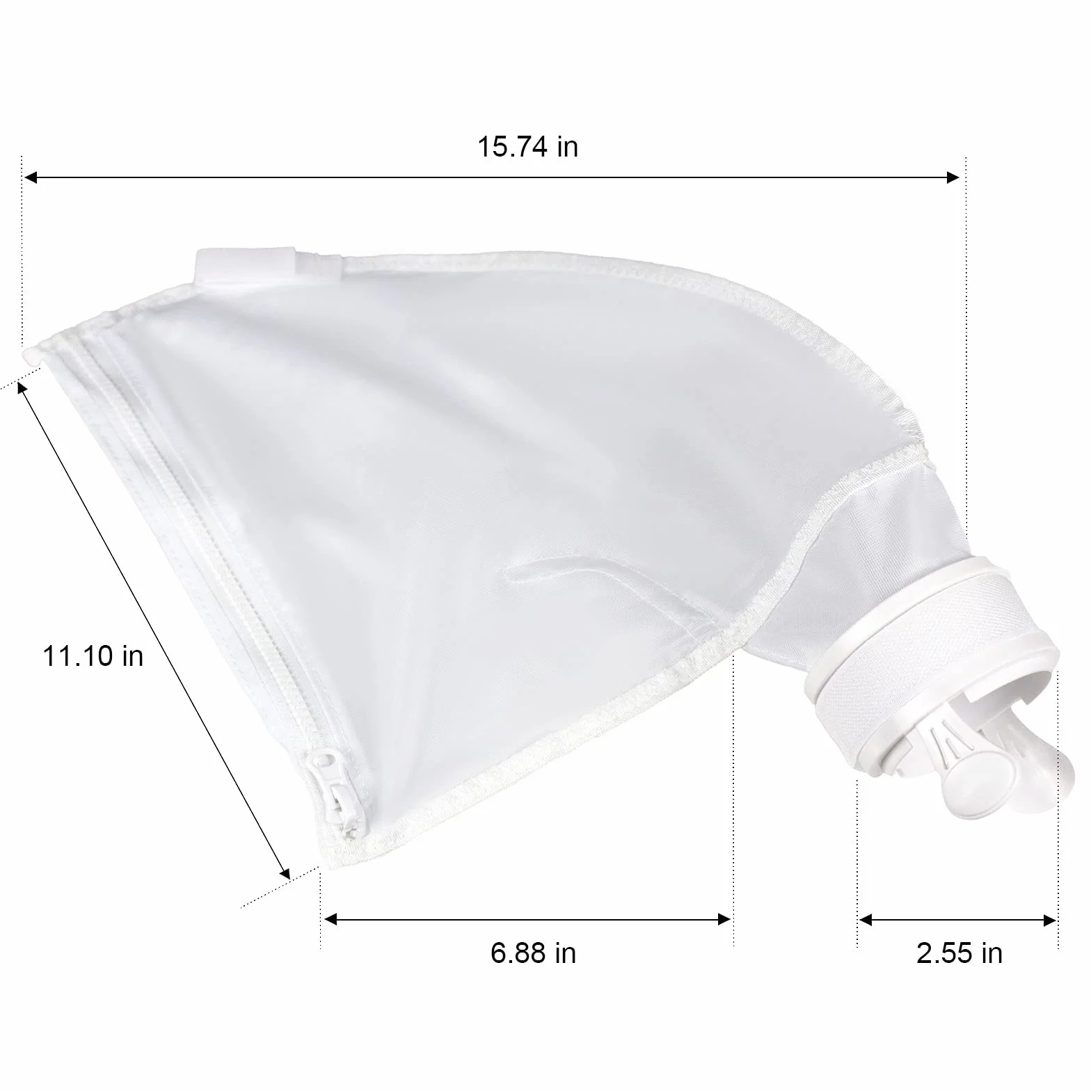 Polaris 280 480 Sac de Nettoyeur de Piscine de Remplacement en Nylon 2 Pièces