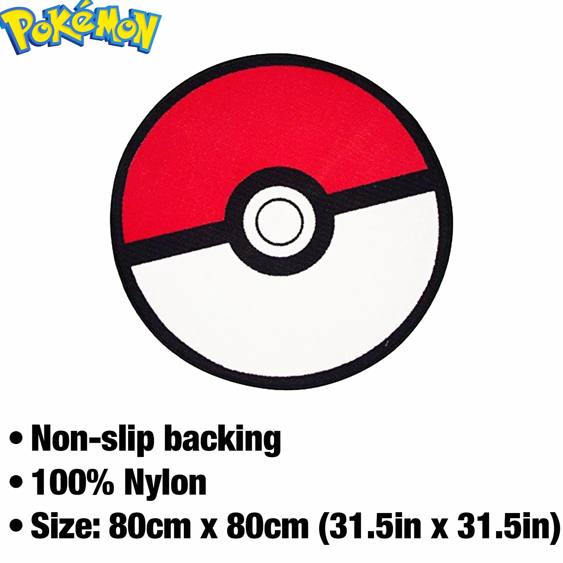 Pokemon Catch Tapis Multicolore Enfants