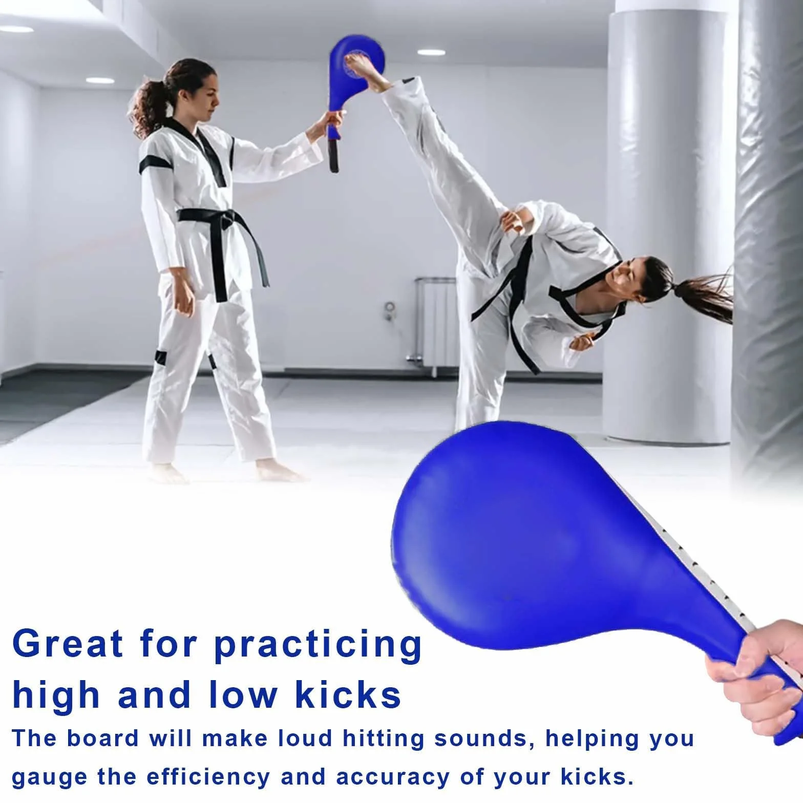 2 pièces Tapis de Boxe en Cuir, cibles de Tapis de Frappe durables, Tapis d'entraînement de Kickboxing, Tapis de Frappe Double, Tapis de Cible de Taekwondo, pour l'entraînement de Kickboxing