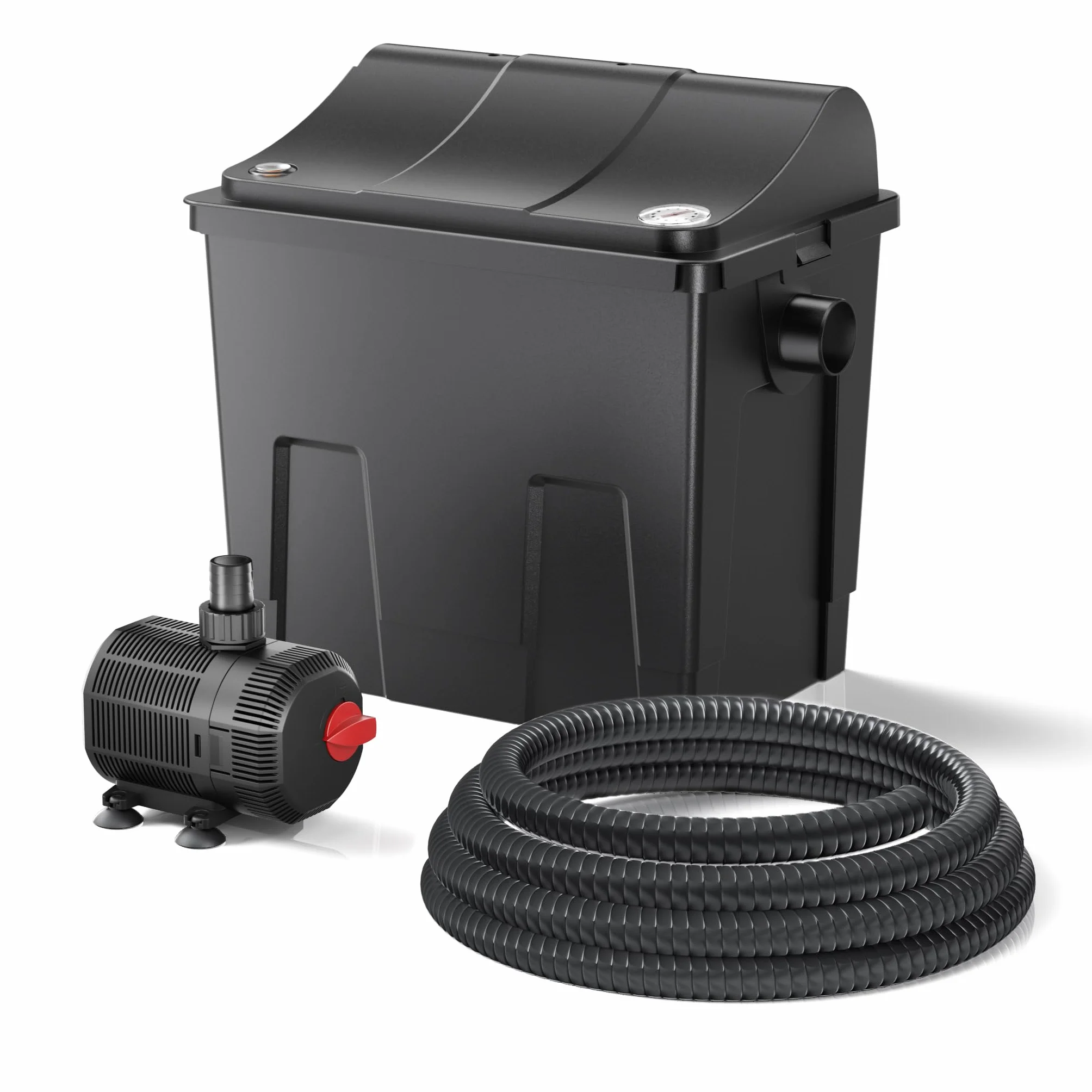 SunSun CBF-200T Filtre Biologique 8000 L 6000 L/h UV Pompe Système de Filtration Complet