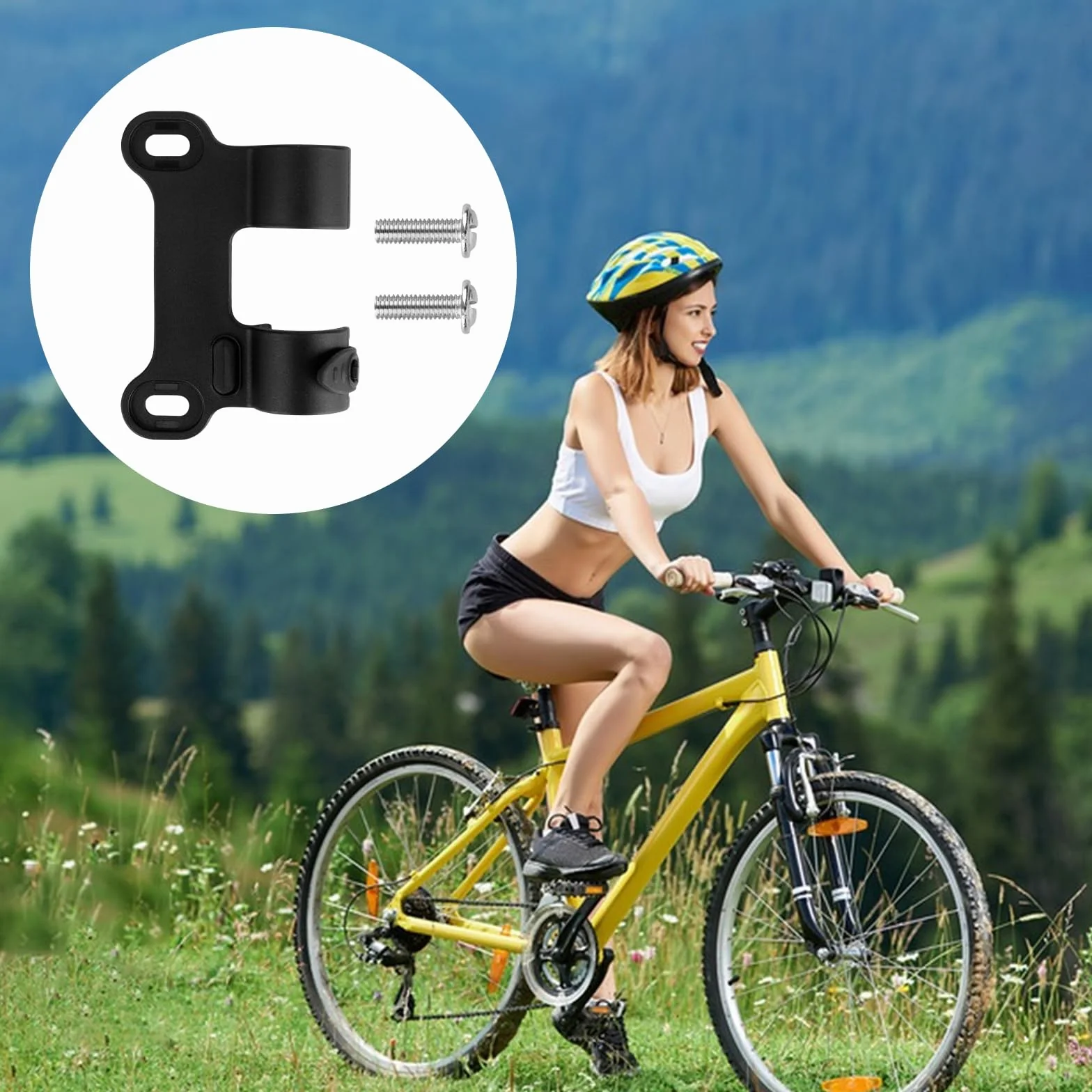 Mini pompe à vélo, petite pompe à vélo avec tuyau, pompe à roue en aluminium avec support de cadre, petite pompe à air haute pression, mini pompe à main pour vélo de route, VTT