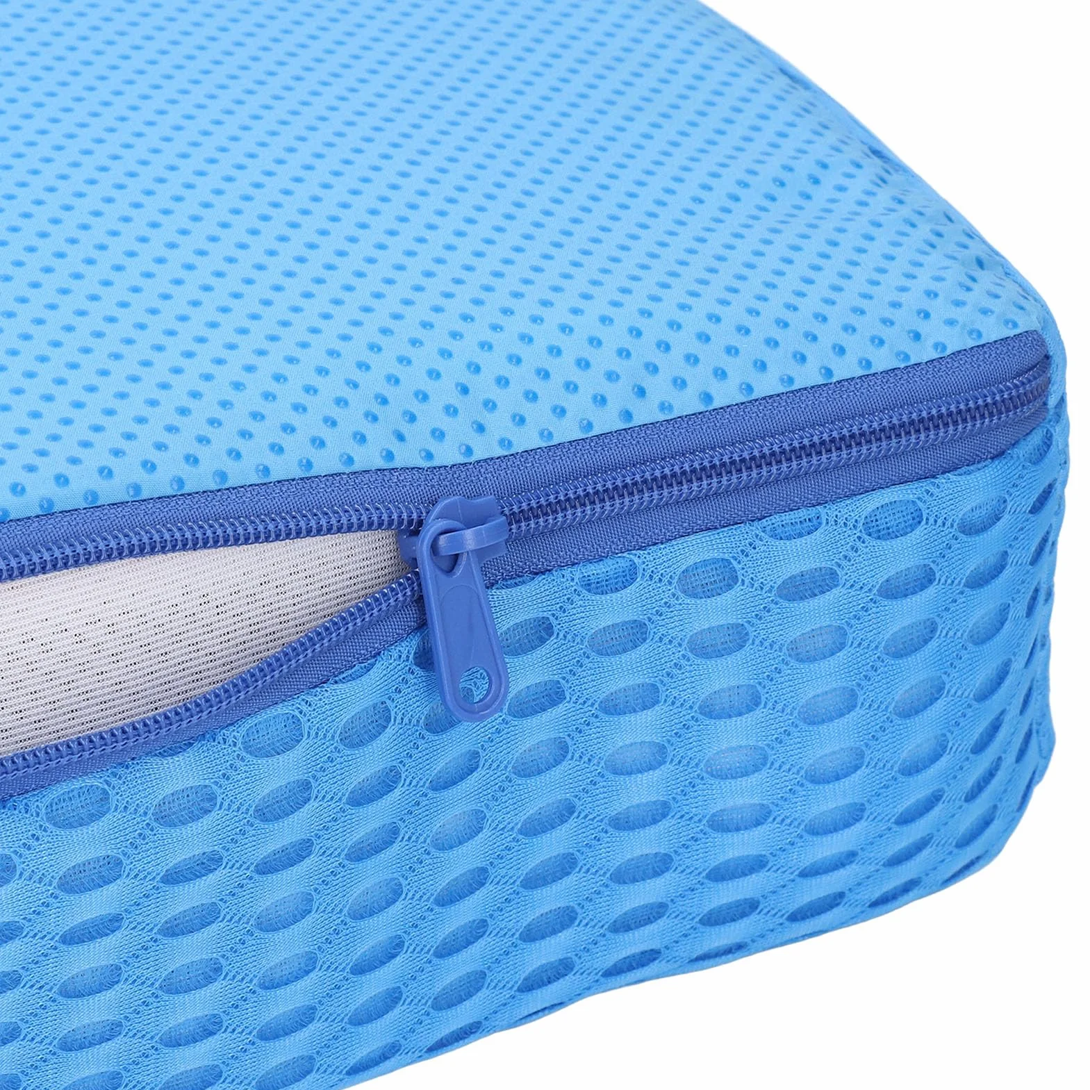 Coussin de Spa en Maille d'air 3D Antidérapant Séchage Rapide Siège Rehausseur pour Adultes avec Accessoires Lestés