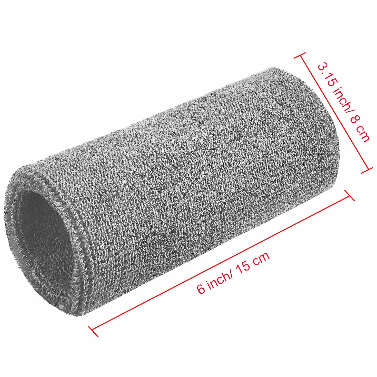 WILLBOND Lot de 2 Bracelets de Sport élastiques en Coton 15,2 cm