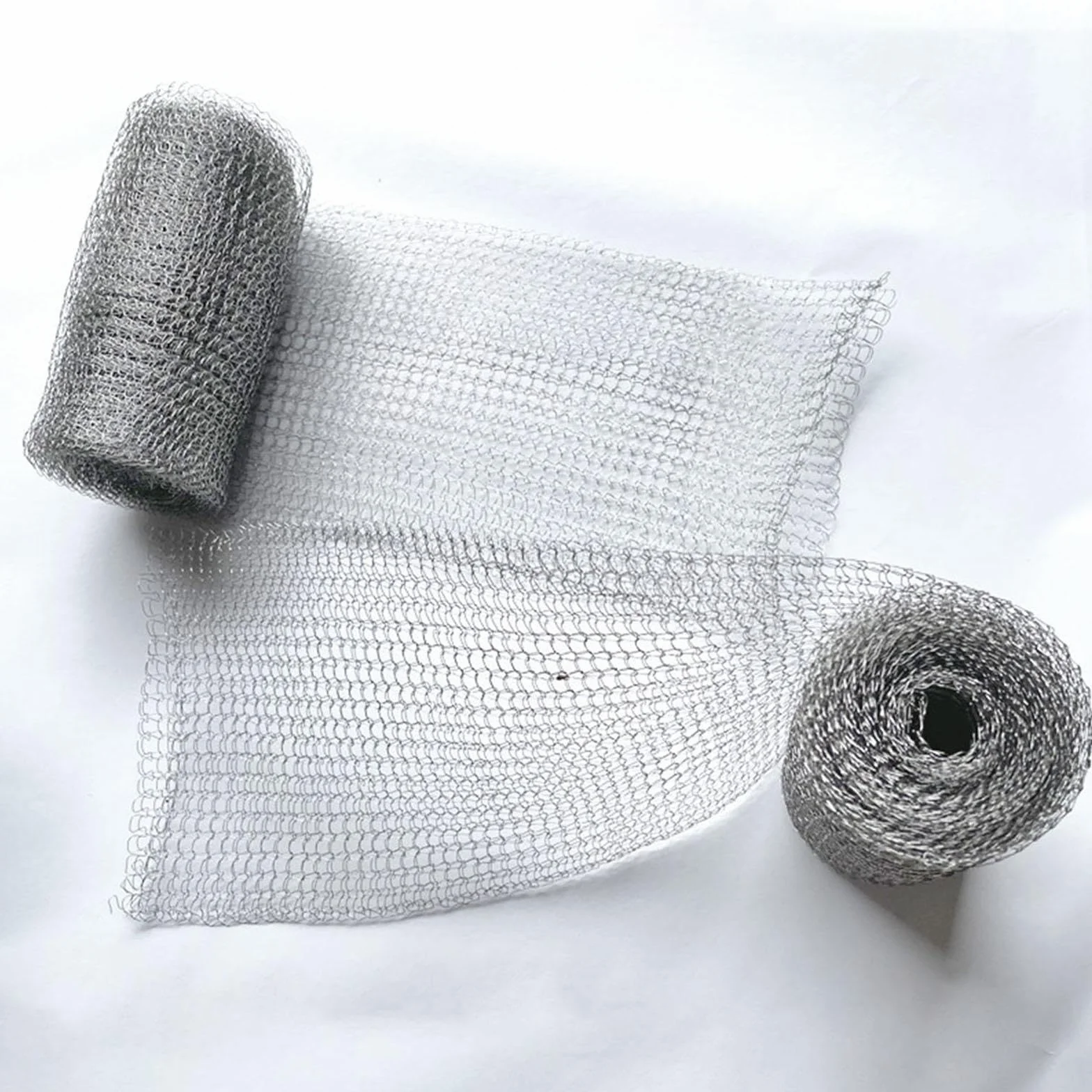 Paniers en treillis métallique réutilisables pour racines, Gris, 12.7 x 300 cm