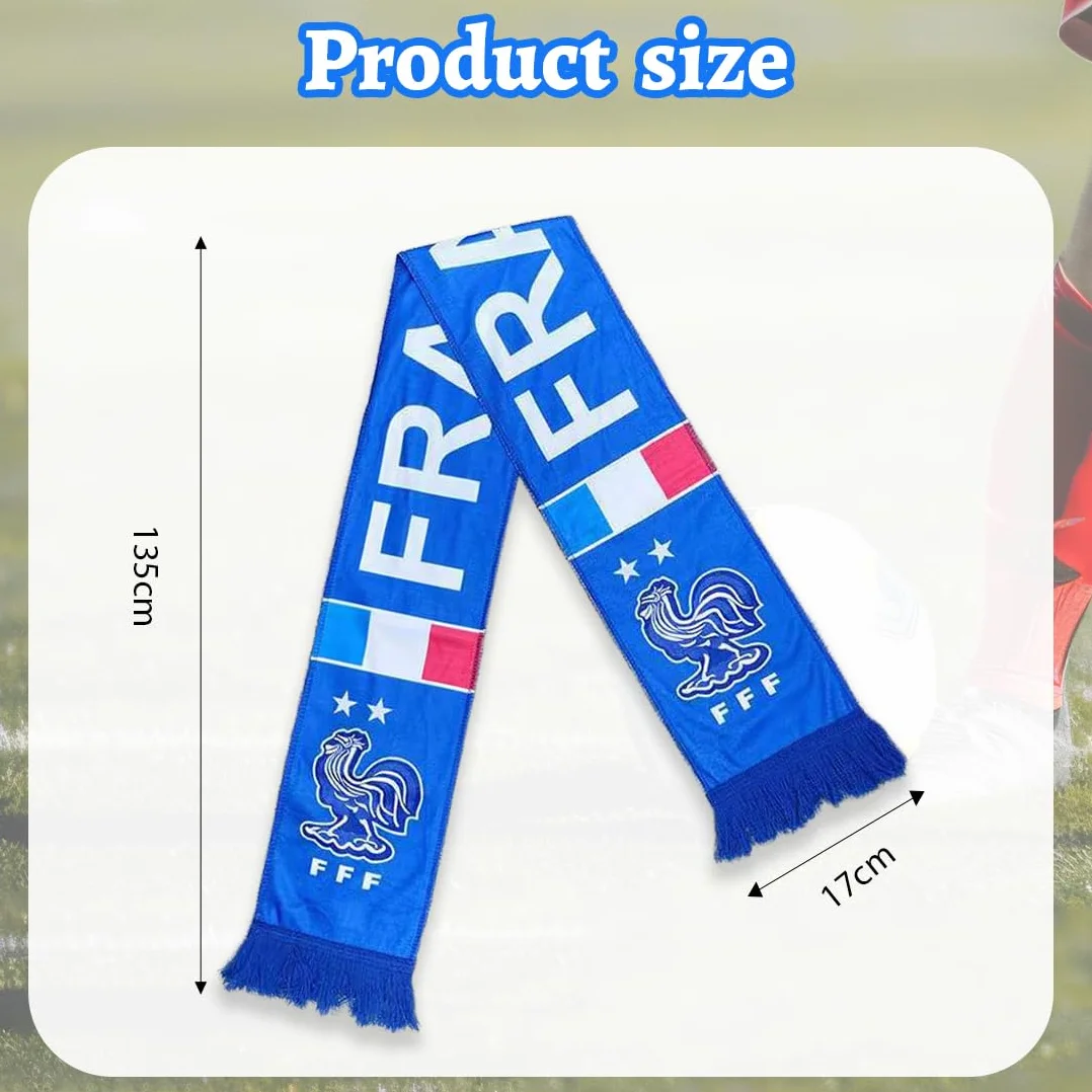 Echarpe, Echarpe Equipe De France, Equipe De France, Supporter Equipe De France, Ligue Des Champions, for Football Supporters