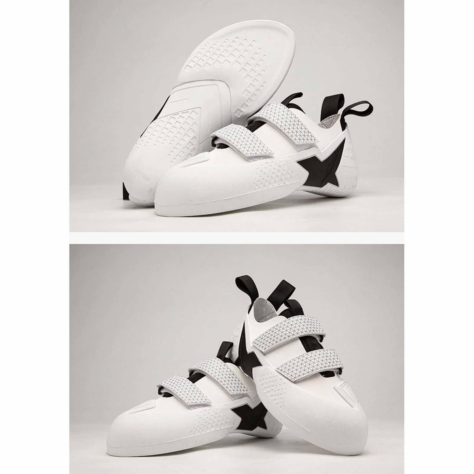 Chaussures d'escalade unisexes chaussons ados outdoor indoor sport compactes faciles à mettre et enlever salle de sport escalade