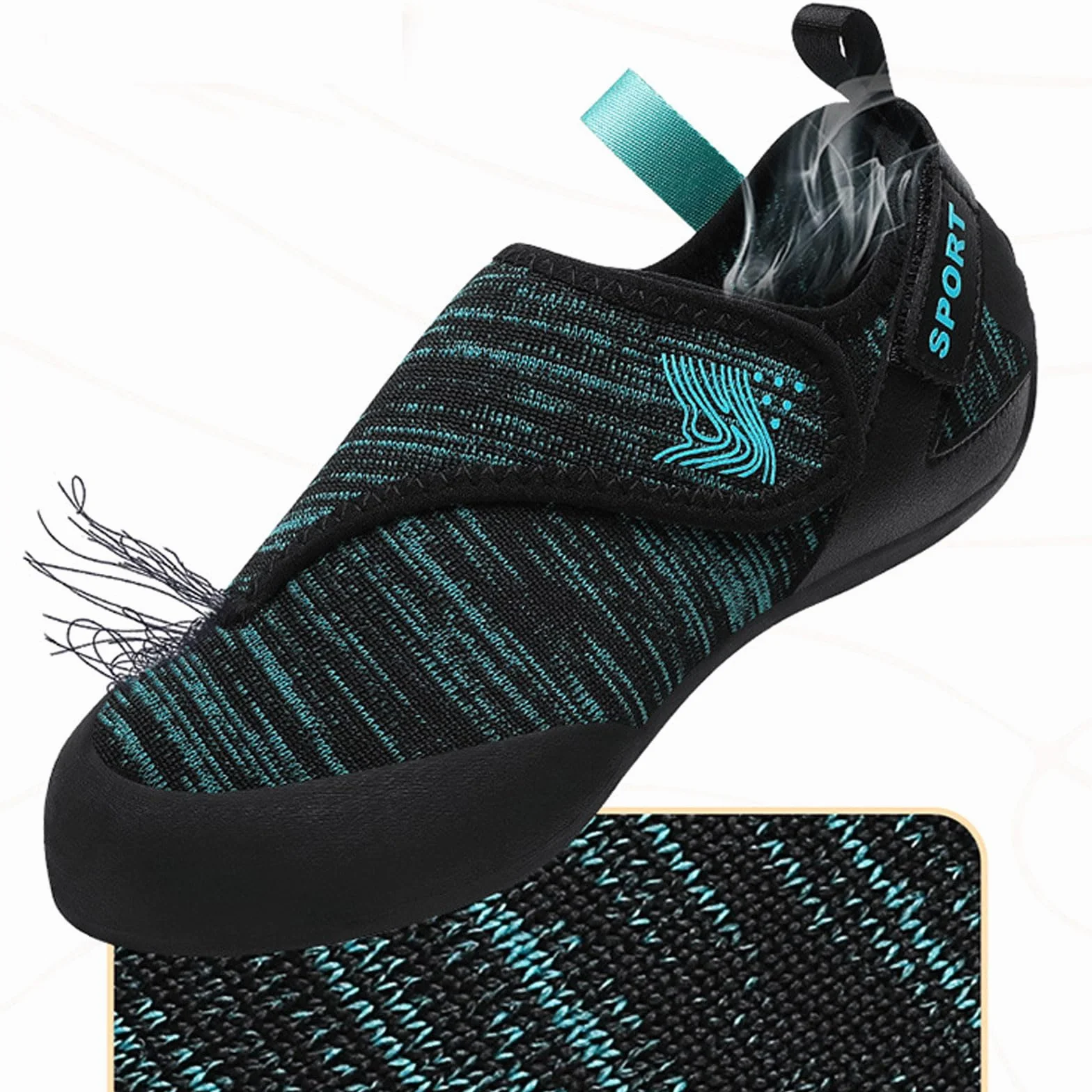 Chaussons d'escalade pour Enfants. Escalade en Salle pour Adolescents. Chaussure Escalade Homme. Chaussures d'escalade Sportive.