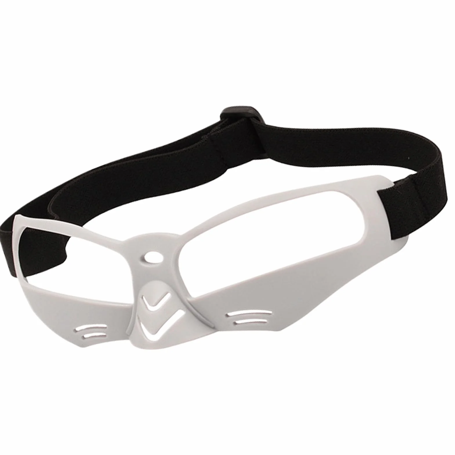 Basketball Goggles, Dribbling Training Glasses, 6.69x2.17in Sports Vision Equipment, Anti-Distraction, Lightweight Youth Basketball