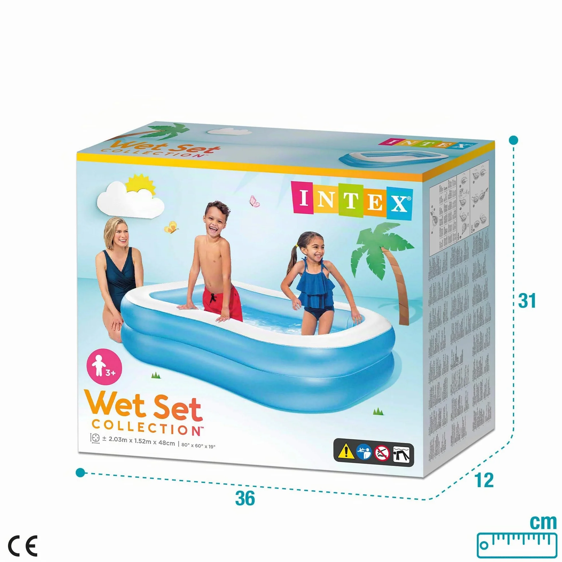 Intex Piscinette Blue 57180NP