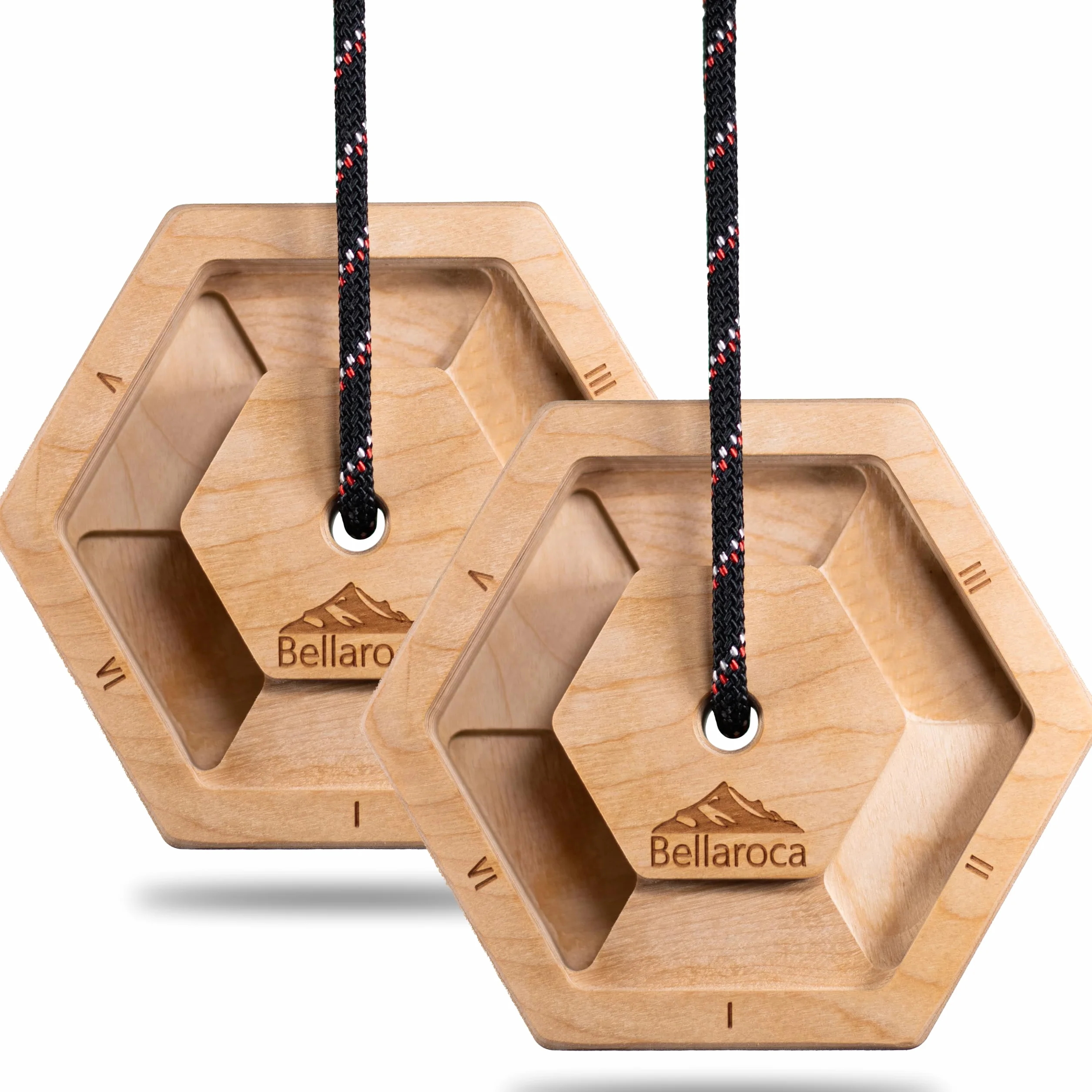 Bellaroca® | Hangboard d'escalade Portable pour l'entraînement d'escalade, Planches d'escalade Professionnelles pour la Force des Doigts en Escalade et Blocage