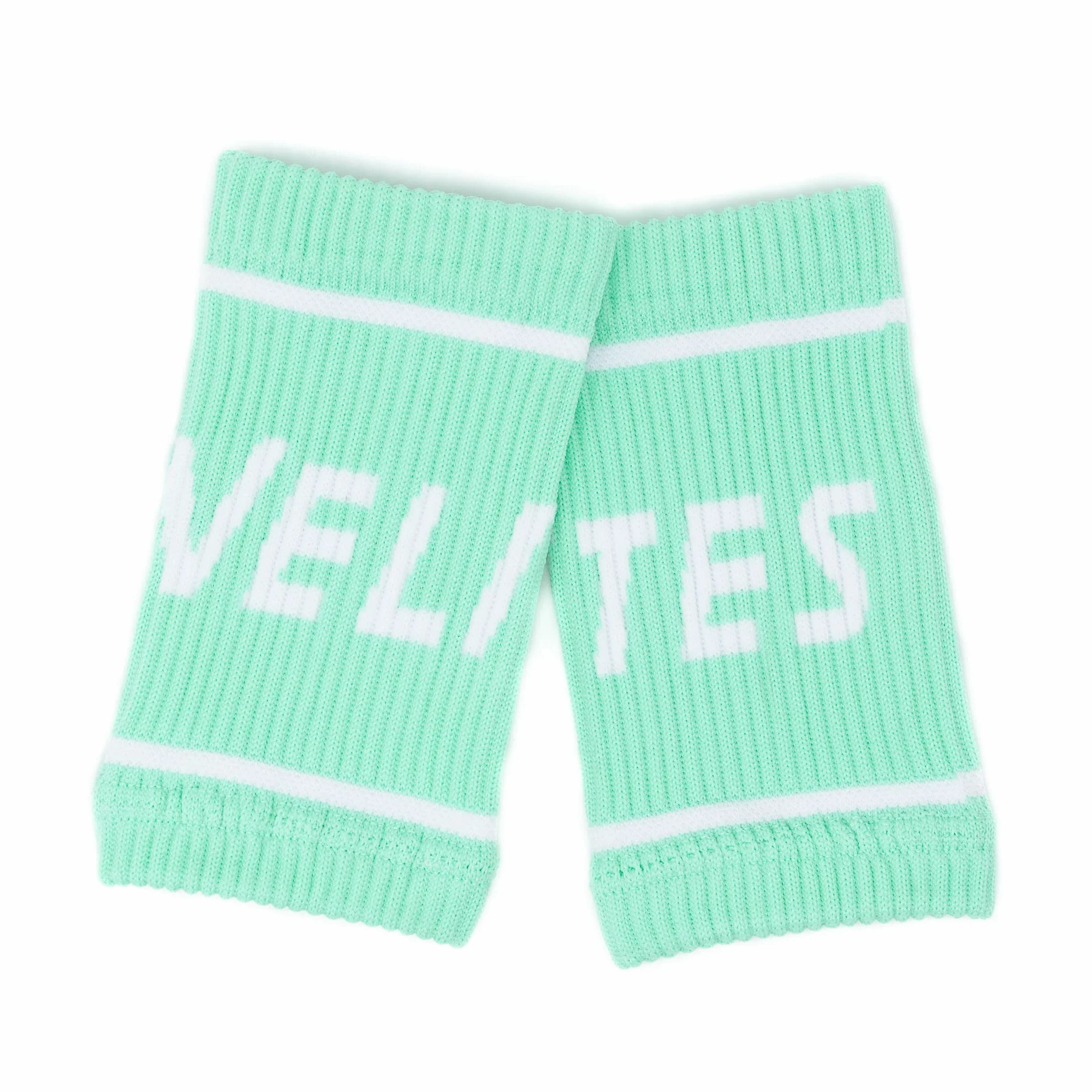 Velites I Poignet en tissu souple vert I Offre un soutien et une sécurité pour vos séances d'entraînement I Pour une meilleure prise de l'haltère I Protège la peau sensible I Taille unique