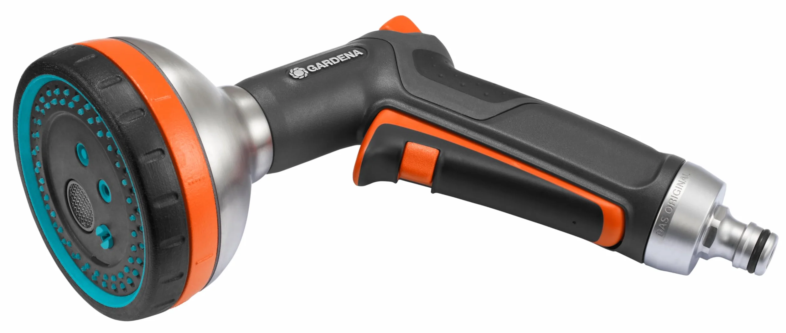 Gardena Premium Pistolet d'arrosage multi-applications 5 formes de pulvérisation avec filtre robuste (18317-20)