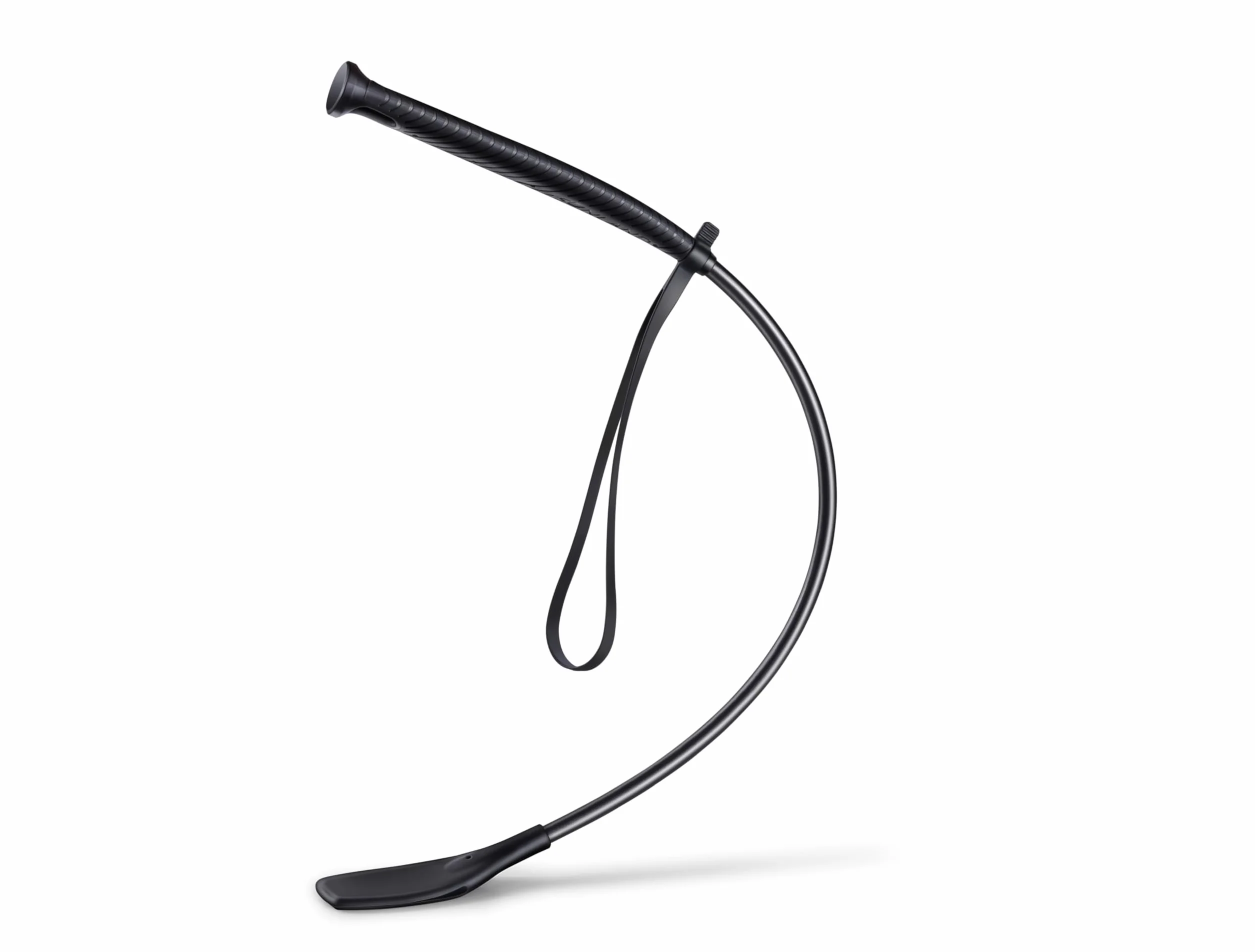Sunland Cravache d'équitation antidérapante 58,4 cm avec Double Slapper
