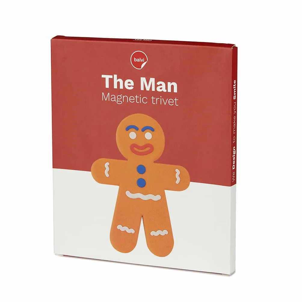 Balvi Dessous-de-Plat magnétique Silicone The Man