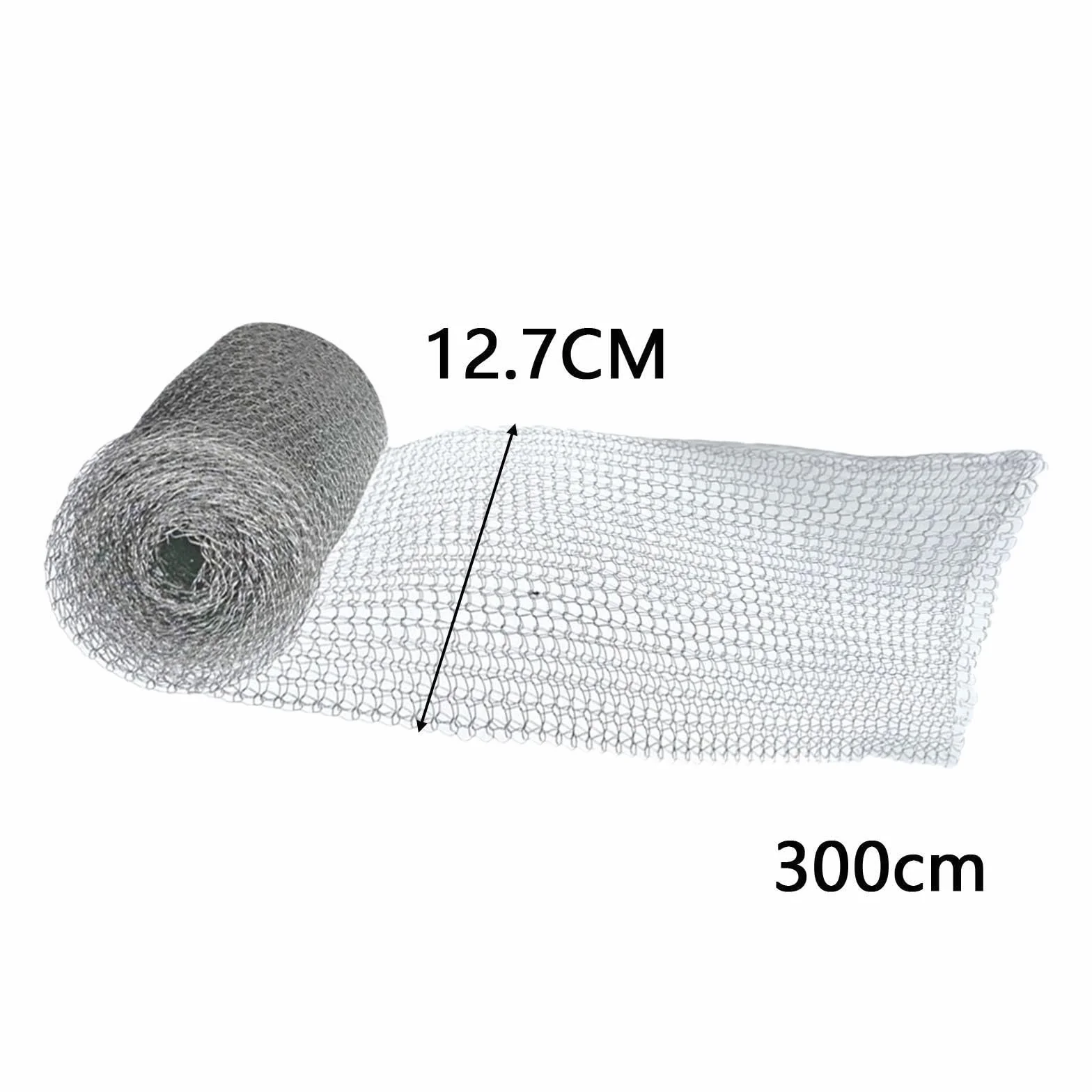 Paniers de racinaire ultra-résistants 12.7 x 300 cm Gris pour plantes arbres fleurs