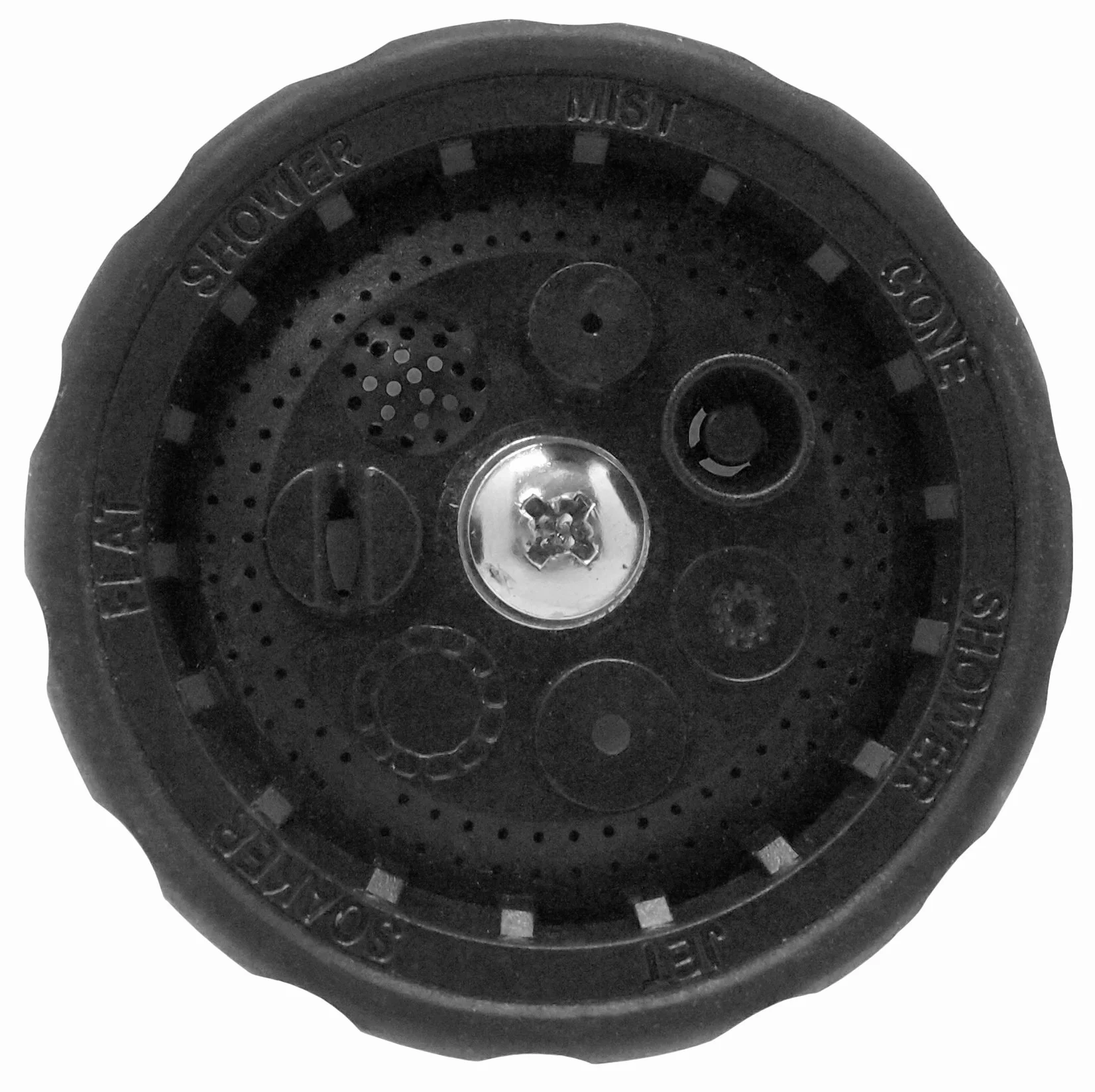 Pistolet Arrosage Aqua Control 7 Formes Vert Noir 21x14x4 cm