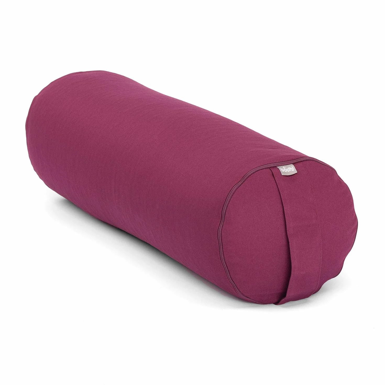 Bodhi Bolster de Yoga ECO | 100% Coton Biologique | Rouleau de Yoga Remplissage épeautre Biologique | Housse Lavable | Coussin de Yoga Rond | Dimensions 65 x 22 cm