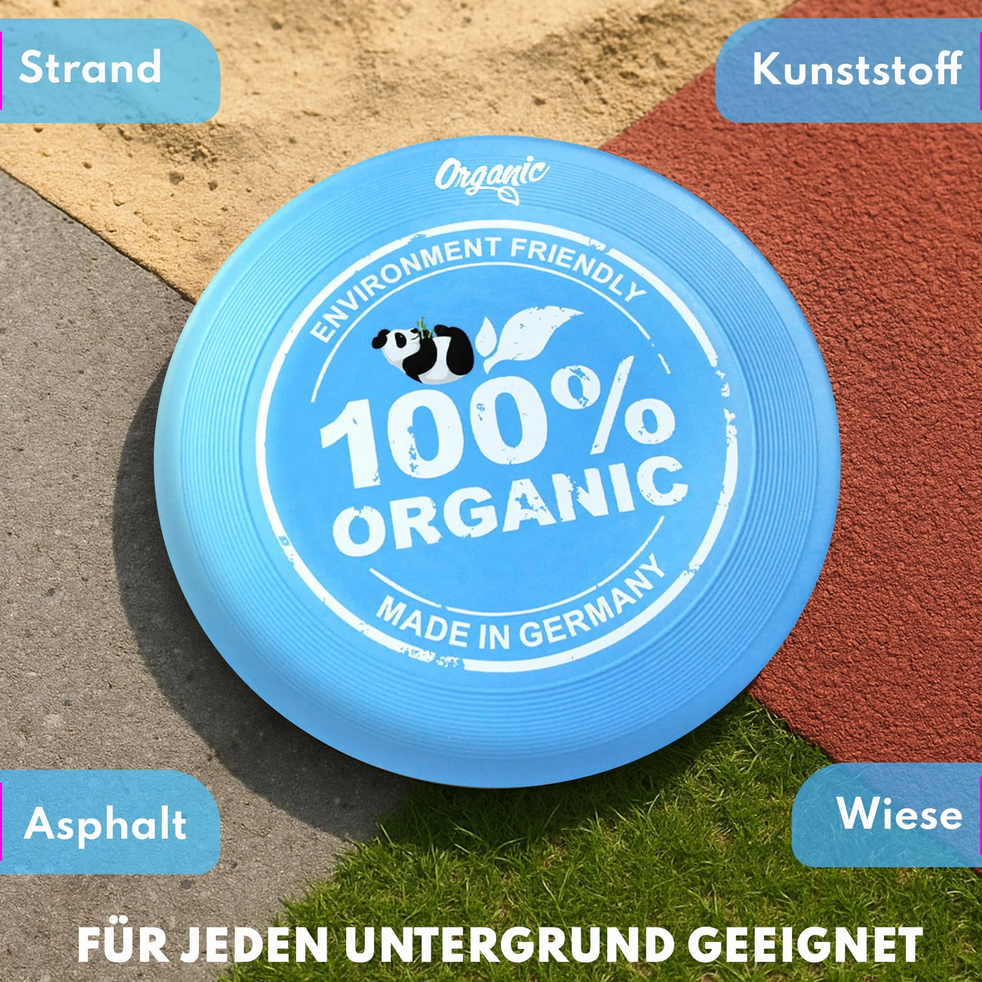 EURODISC - Frisbee En Plastiques Bio Pour Enfants