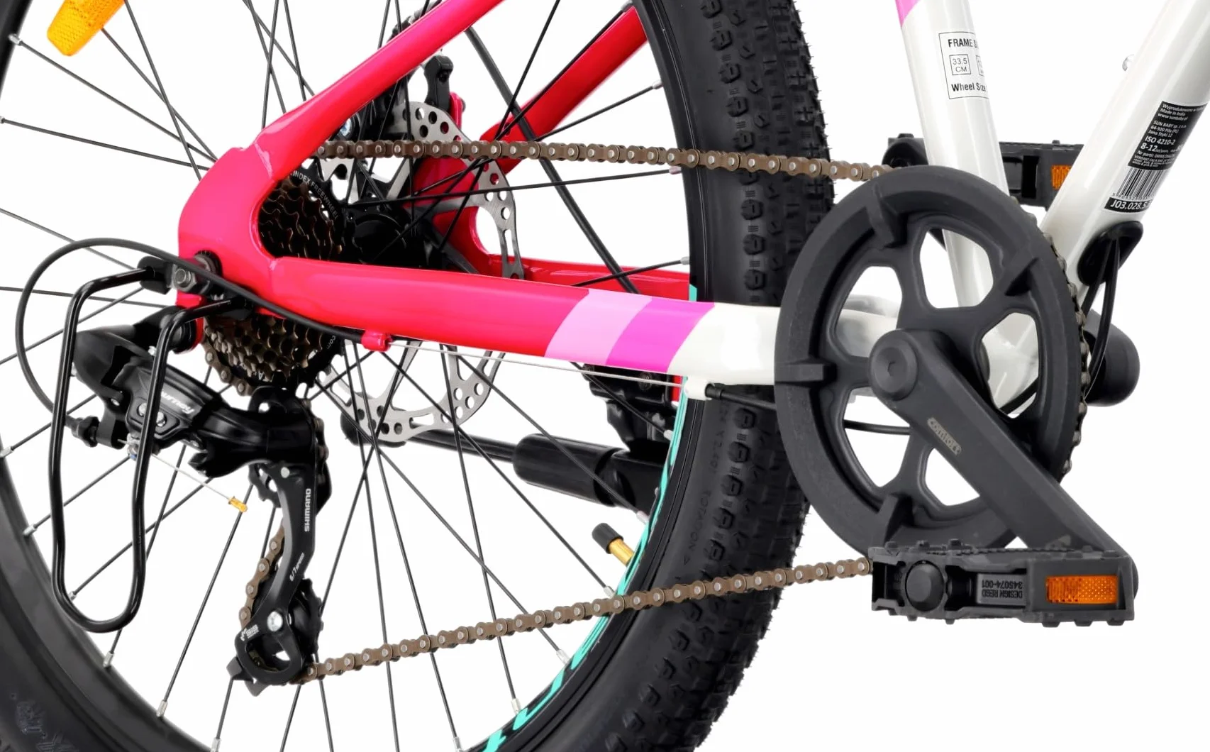 Verdant Bike Vélo pour Enfant pour garçon 20 24 Pouces Taille de Roue au Choix Vitesses Shimano Vélo Enfant de 6 à 12 Ans Hauteur réglable