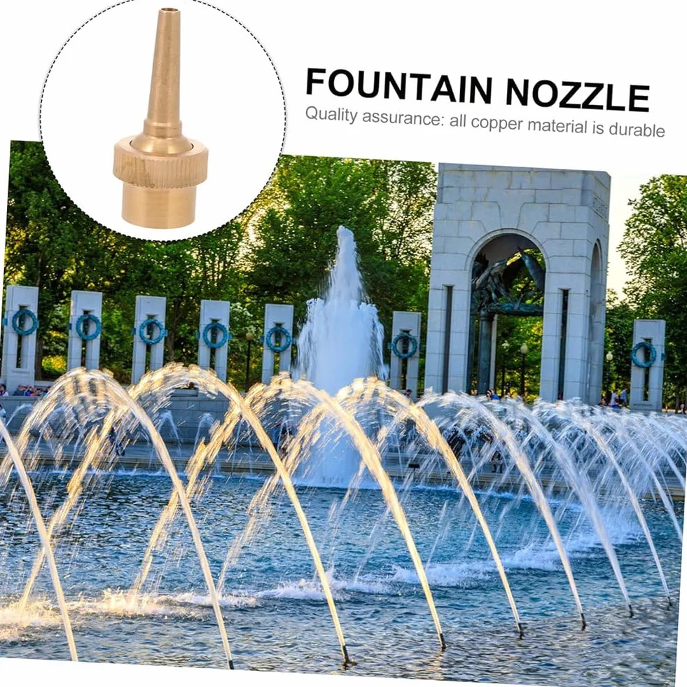 Buse de Pulvérisation Directe 1/2" Laiton DN15 pour Jardin Étang Fontaines