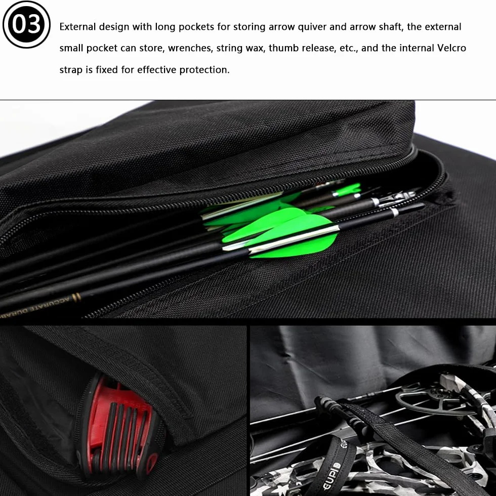 WEREWOLVES Sac à Archet composé de tir à l'arc Sac à bandoulière Durable de tir à l'arc