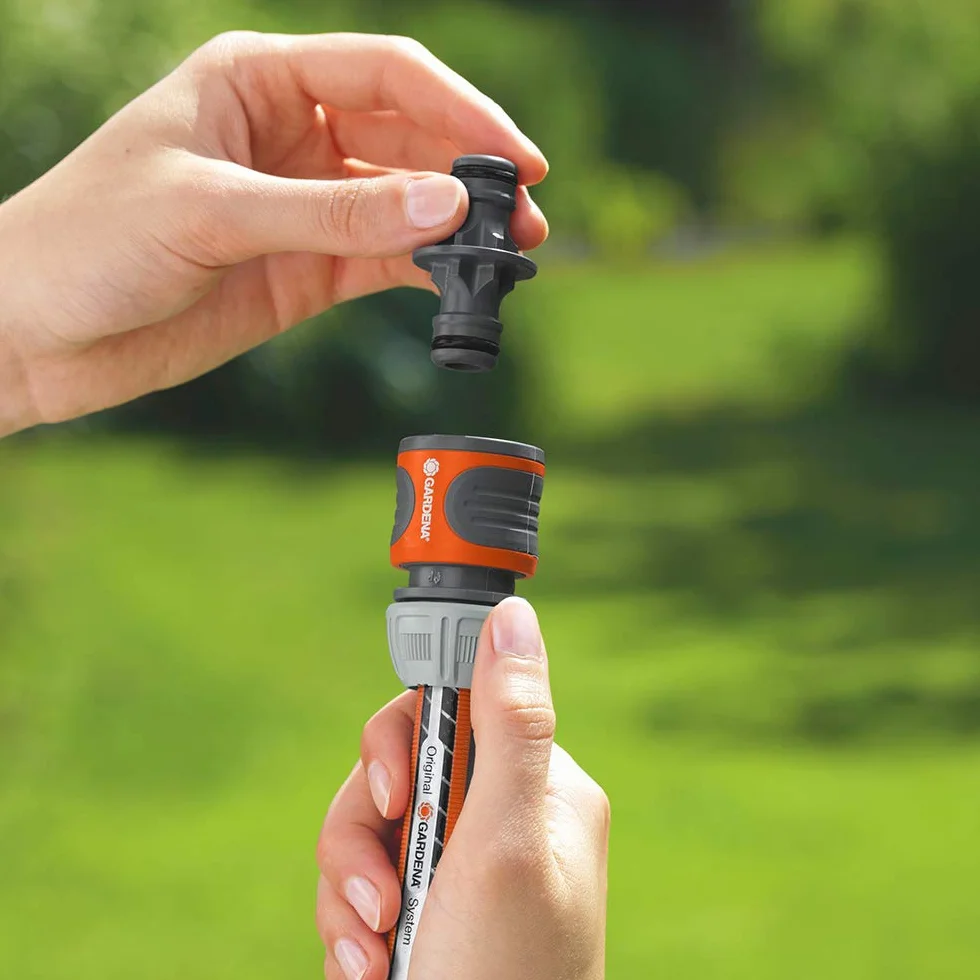 Gardena Nécessaires d'arrosage raccords extension tuyau 13 mm 1/2 Pouce 15 mm 5/8 Pouce pression eau élevée