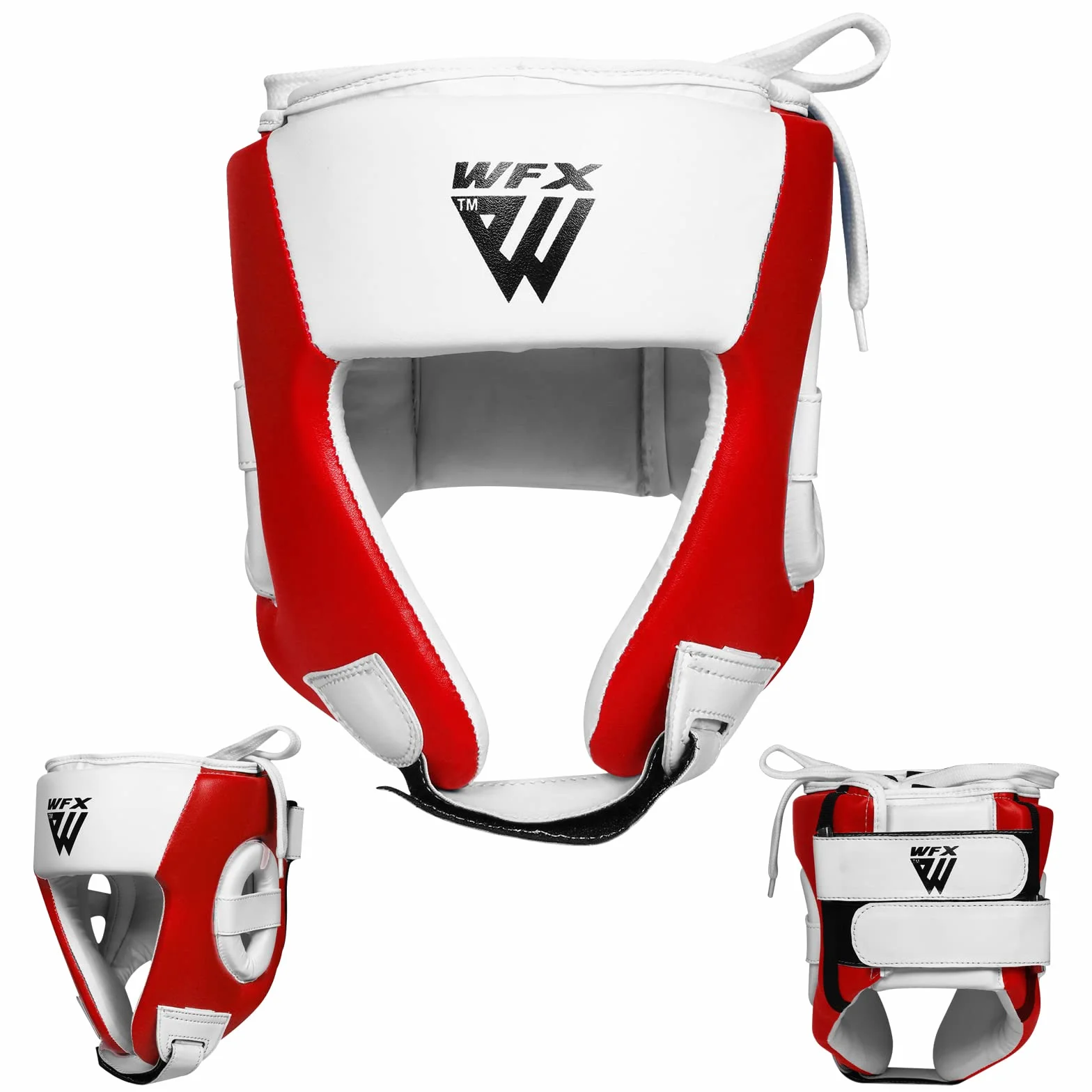 WFX Casque de boxe pour enfants, entraînement MMA, kickboxing, protection du visage et des oreilles, casque pour le sparring, le Muay Thai et le Taekwondo