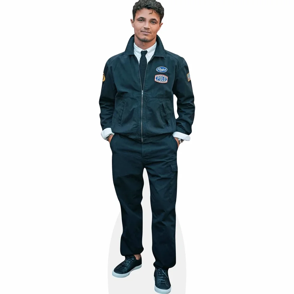 Lando Norris Silhouette en Carton Taille Mini