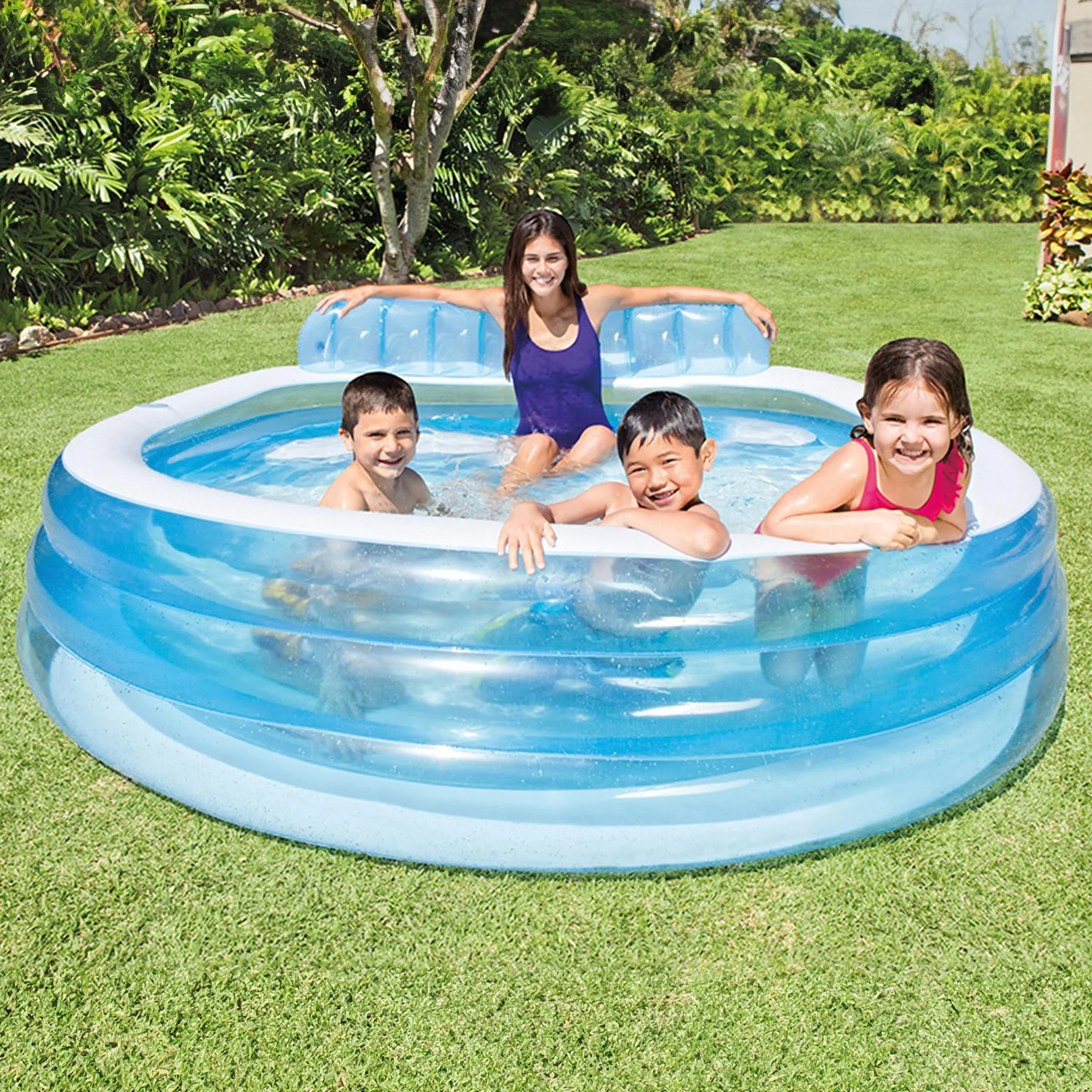 Intex Swim Center Family Lounge Pool 229 x 218 x 76 cm