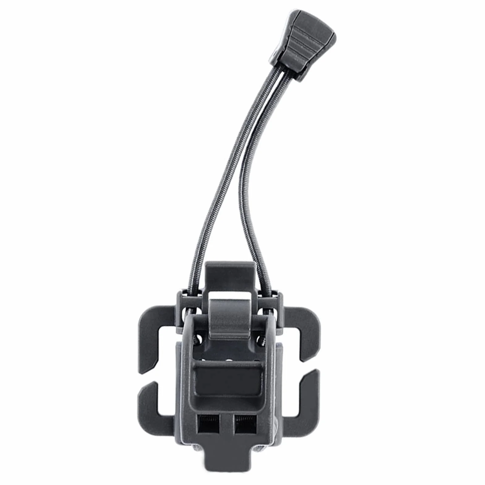 2 Clip pour Équipement Tactique, Attaches Tactiques Molle, Tacticals Outdoor Webbing Buckle Clip, Pince Légère pour Hache À Glace, Clip Fixe À Déclenchement, Randonnée