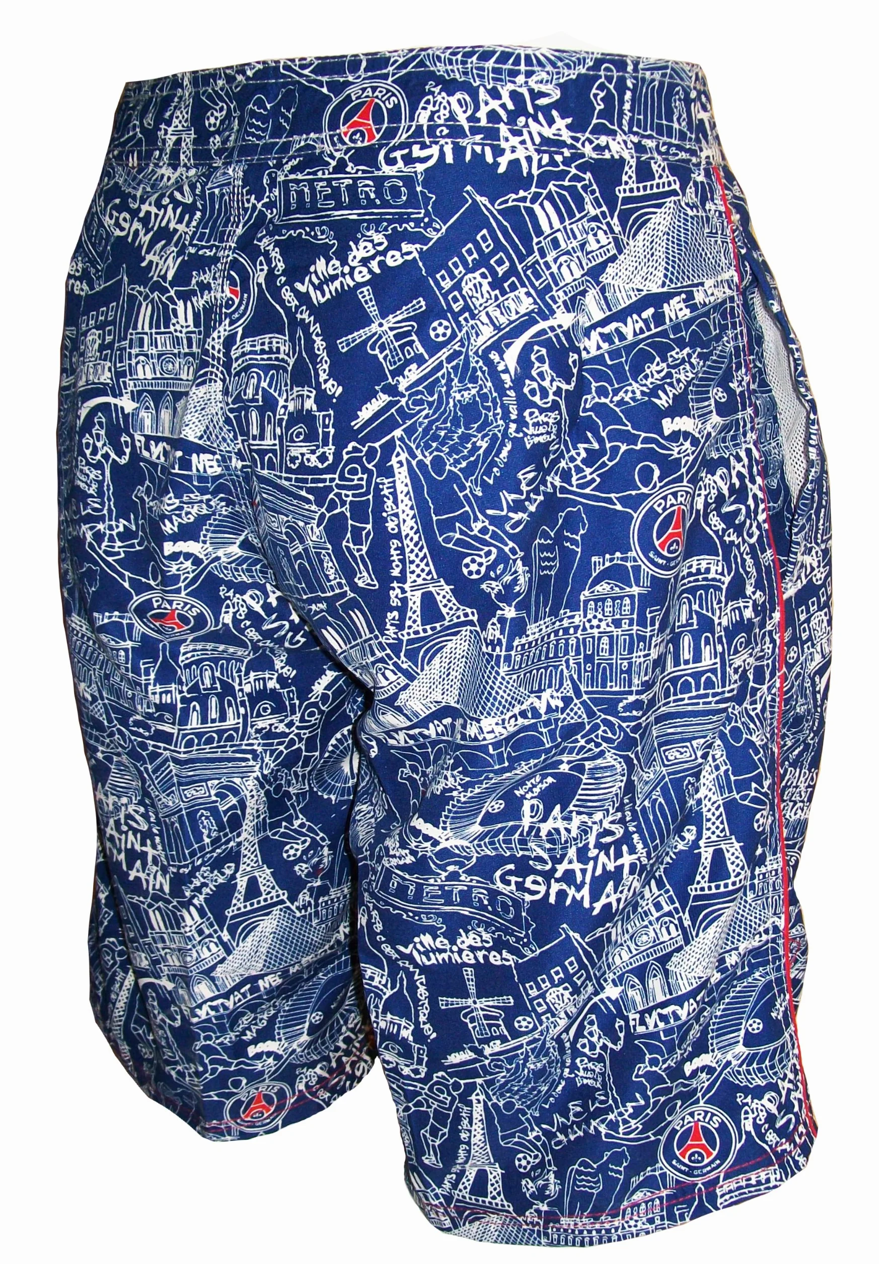 PSG Boardershort Collection Officielle Paris Saint Germain - Football Supporter - Boarder Short Taille Enfant garçon
