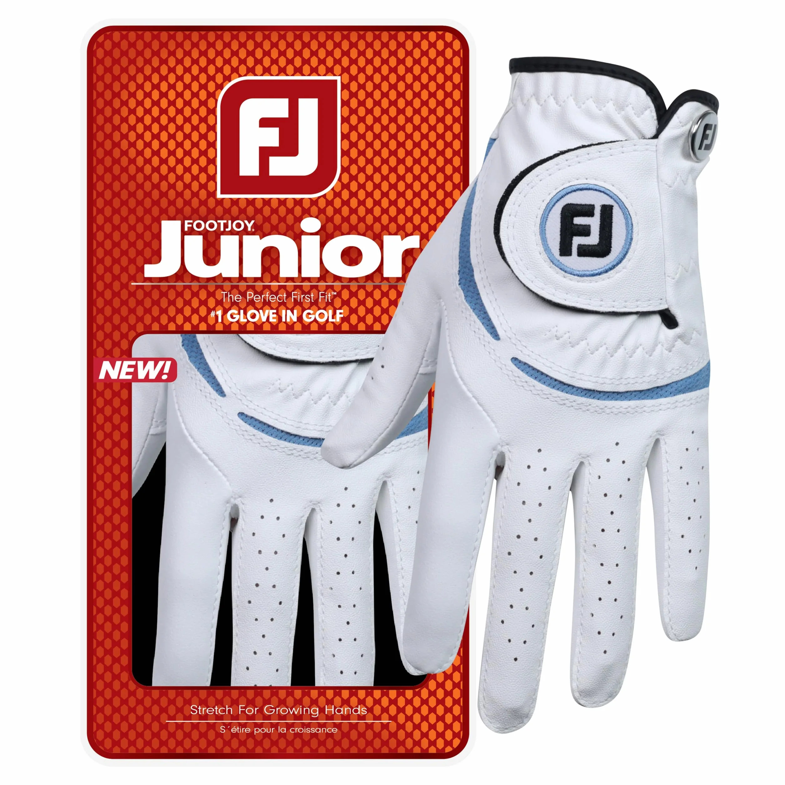 Footjoy Gant de Golf Junior Main Gauche (pour Golfeur droitier)