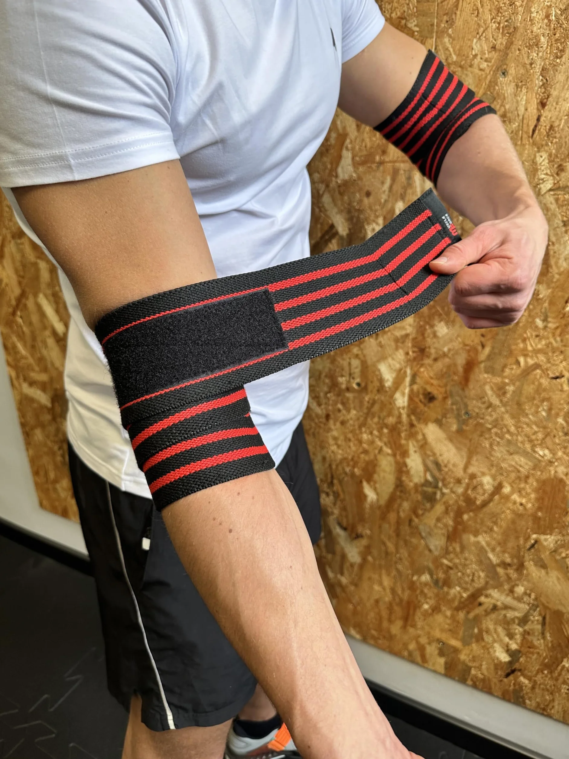 Coudières de Musculation avec Bandes Élastiques Réglables – Soutien pour Stabilité des Articulations