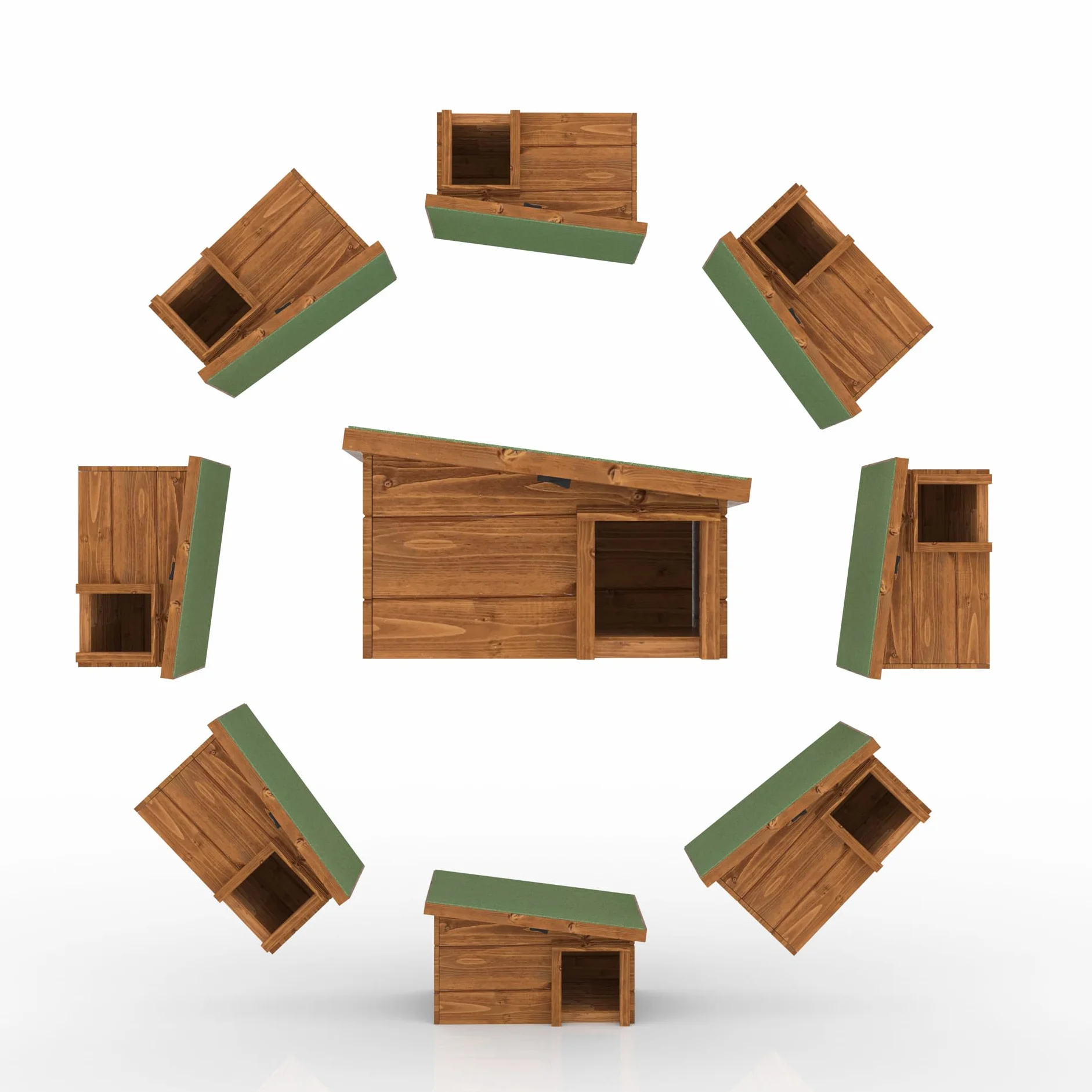 Maison pour hérissons The Hutch Company Refuge en Bois Massif