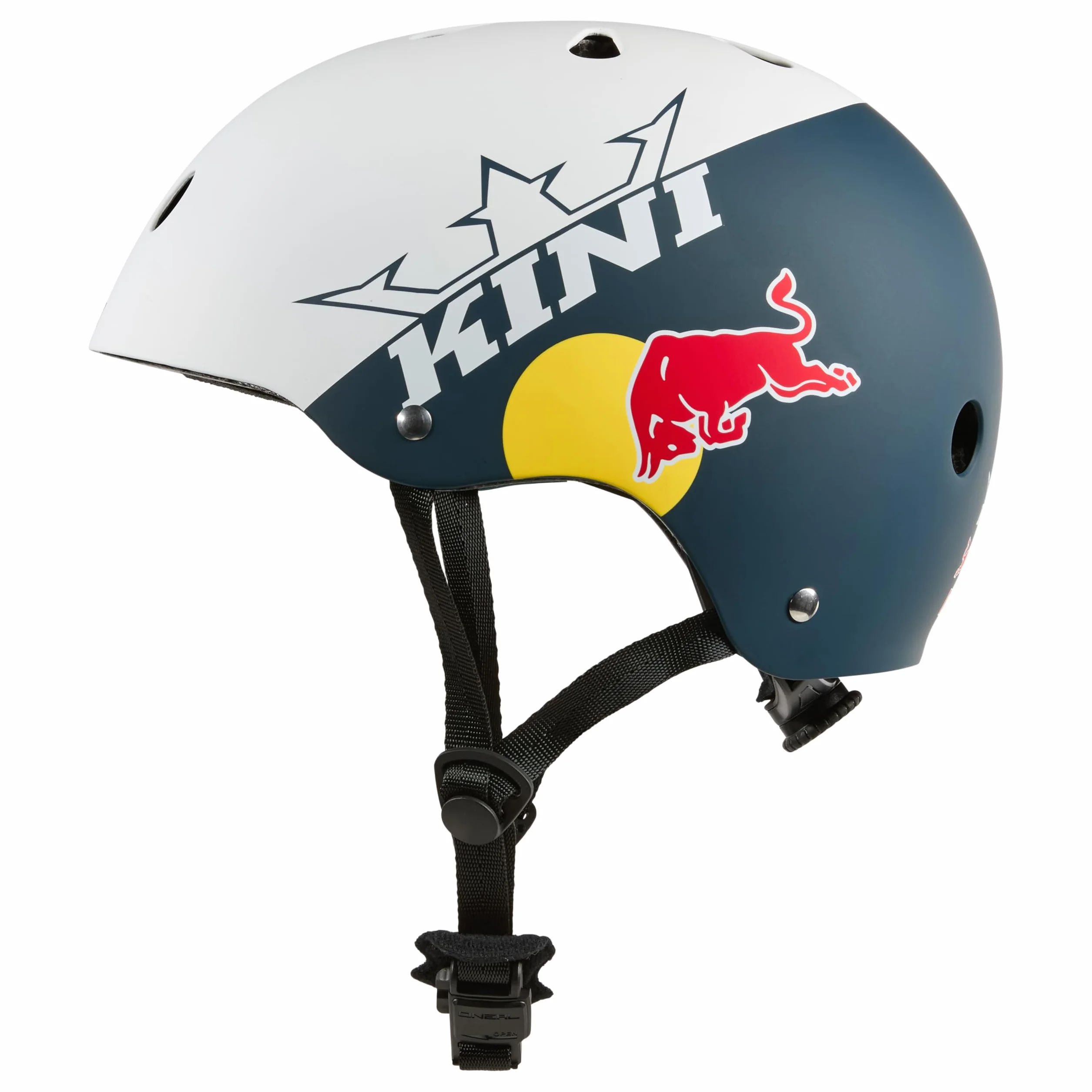 BB Kini Red Bull 1.0 Casque de VTT Bleu Blanc Taille M 56-60 cm